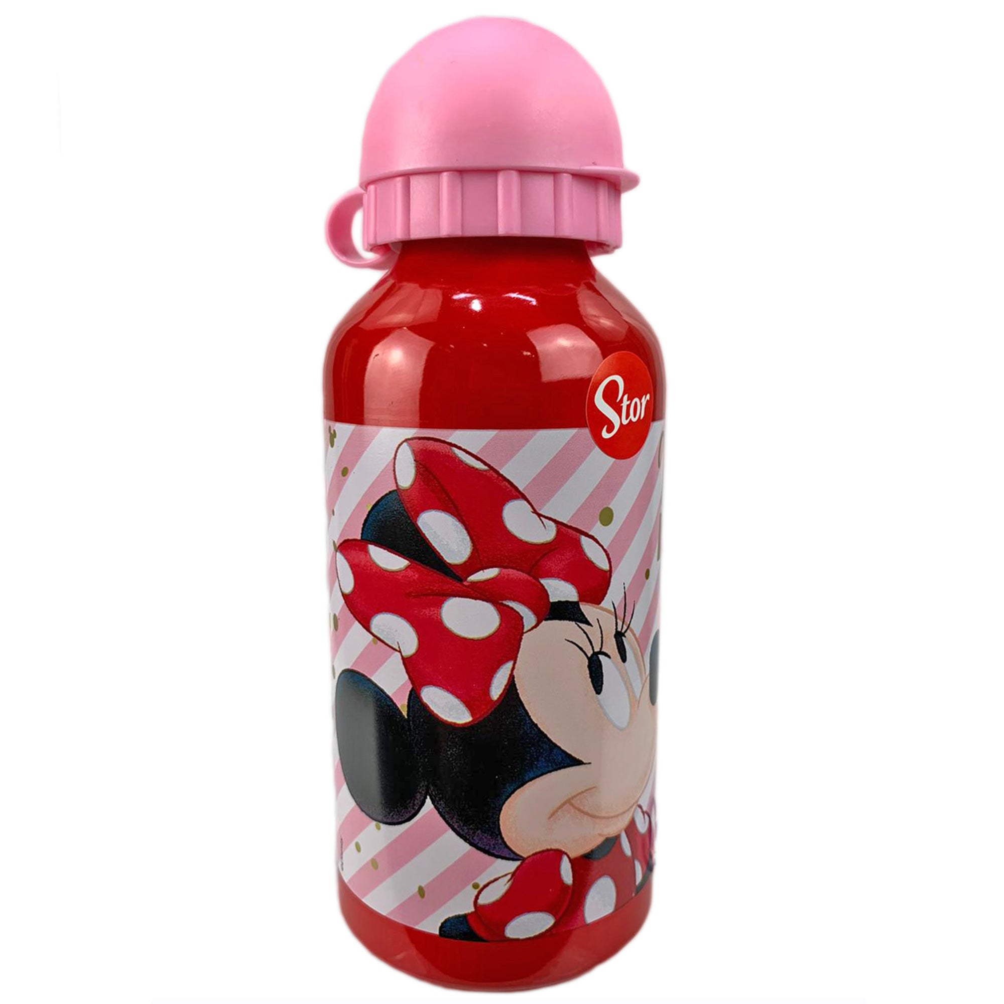 Borraccia Disney Minnie bottiglia in allumino con beccuccio 400 ml 1623