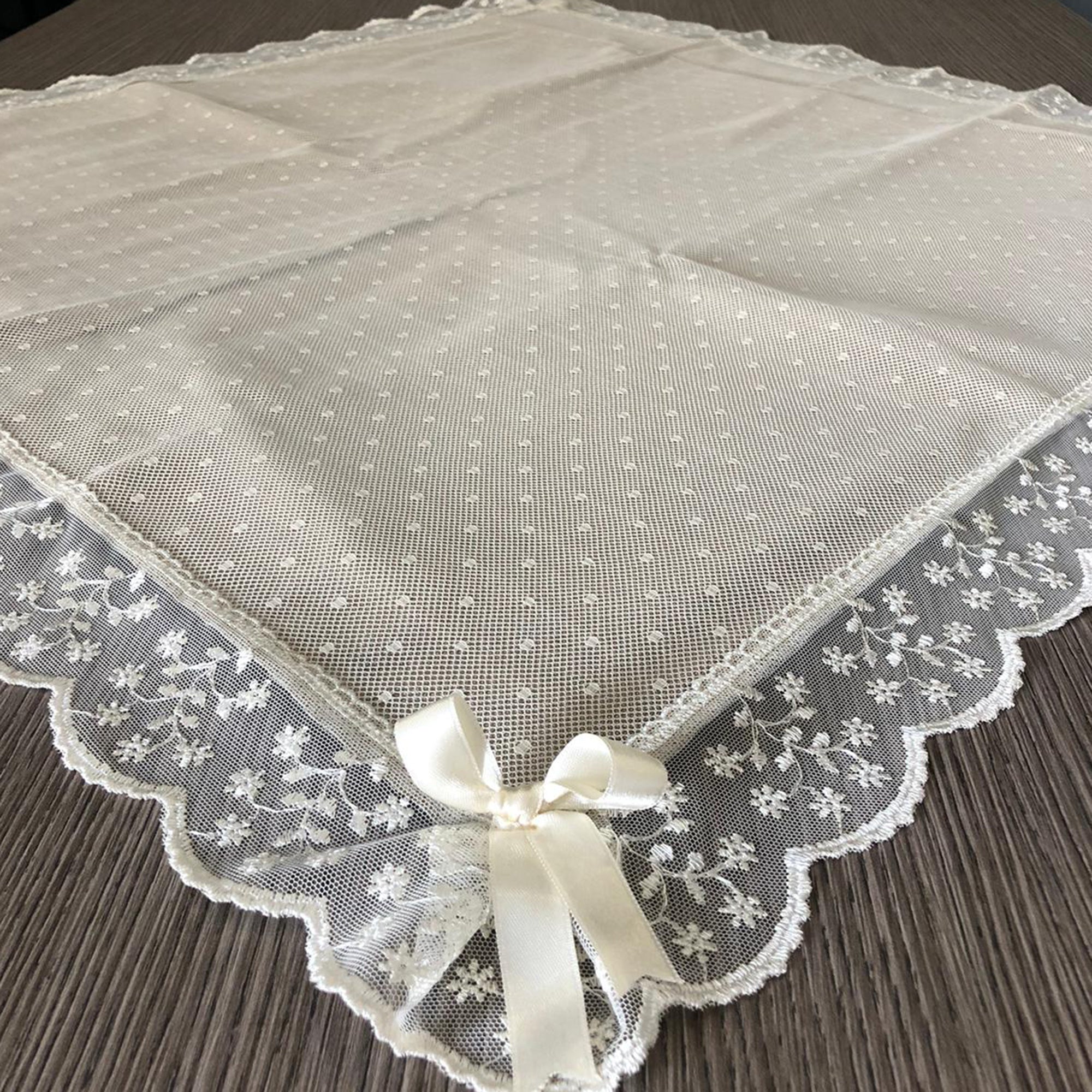 Centrotavola quadrato Nausikaa 90x90 cm 1696