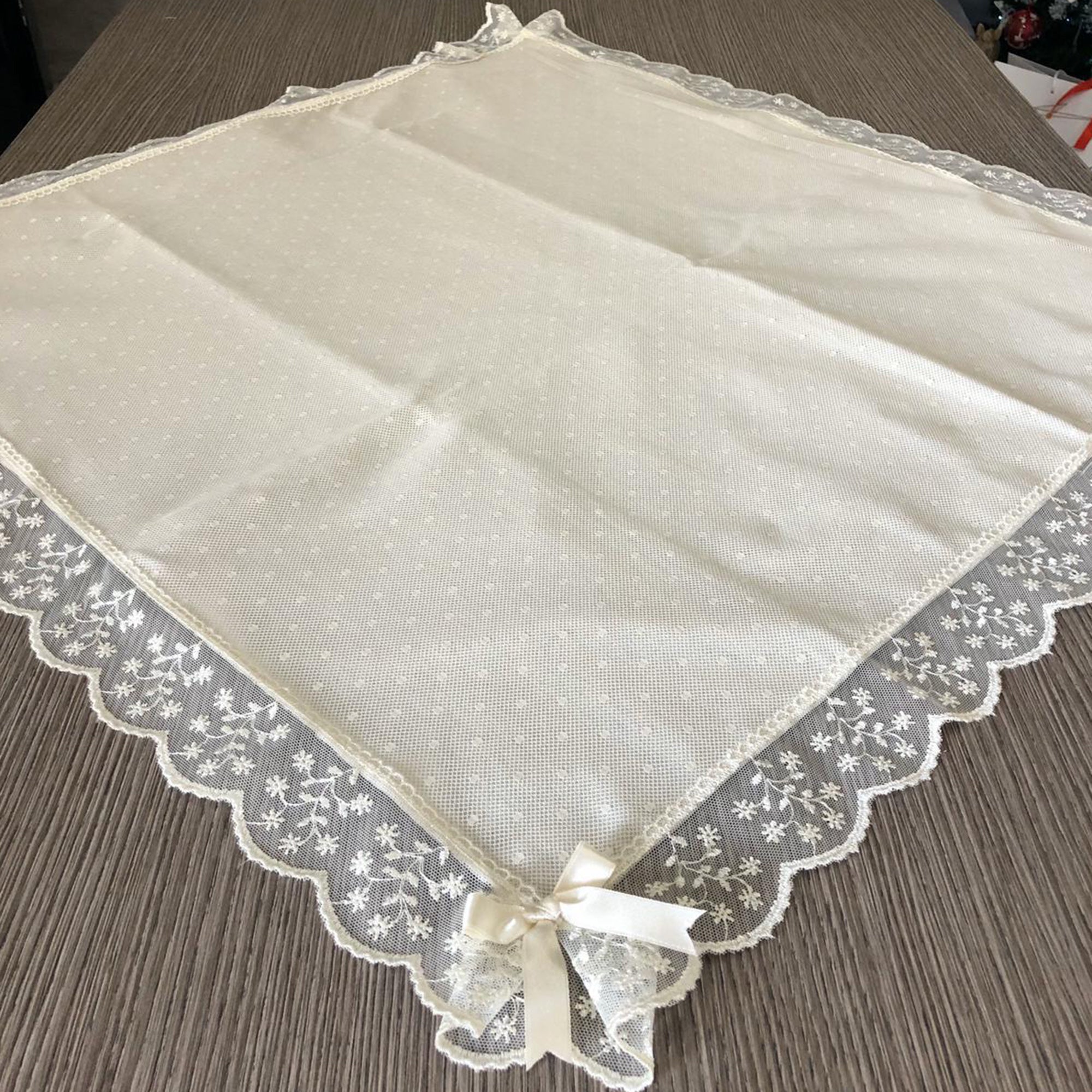 Centrotavola quadrato Nausikaa 90x90 cm 1696