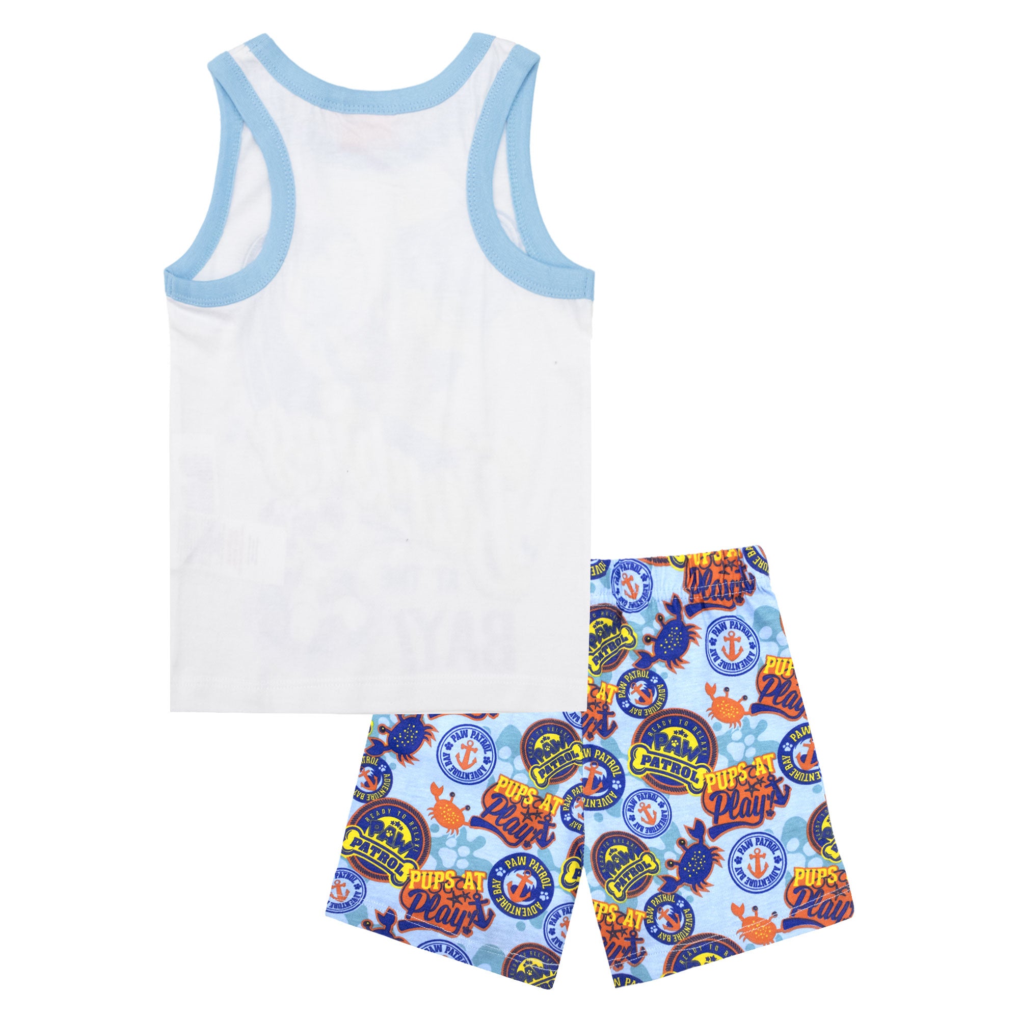 Pigiama bambino Paw Patrol Canotta e pantaloncino in cotone stampato 1832