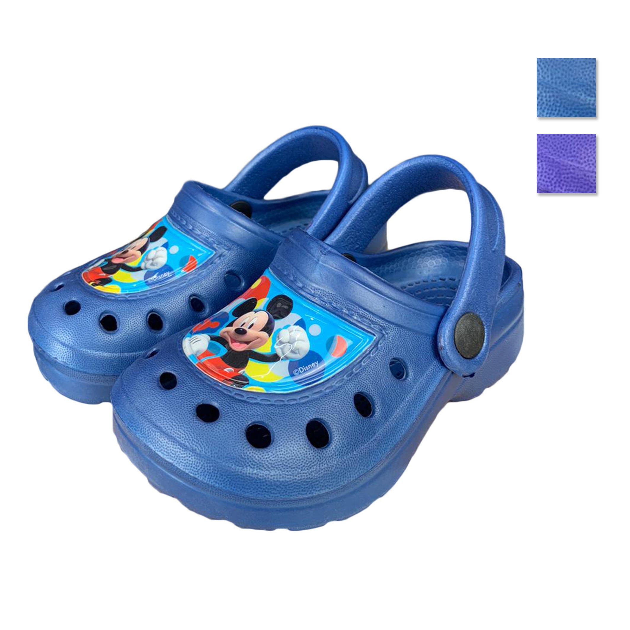 Pantofole Disney Mickey Mouse ciabatte per ragazzo bimbo zoccoli clog 1885