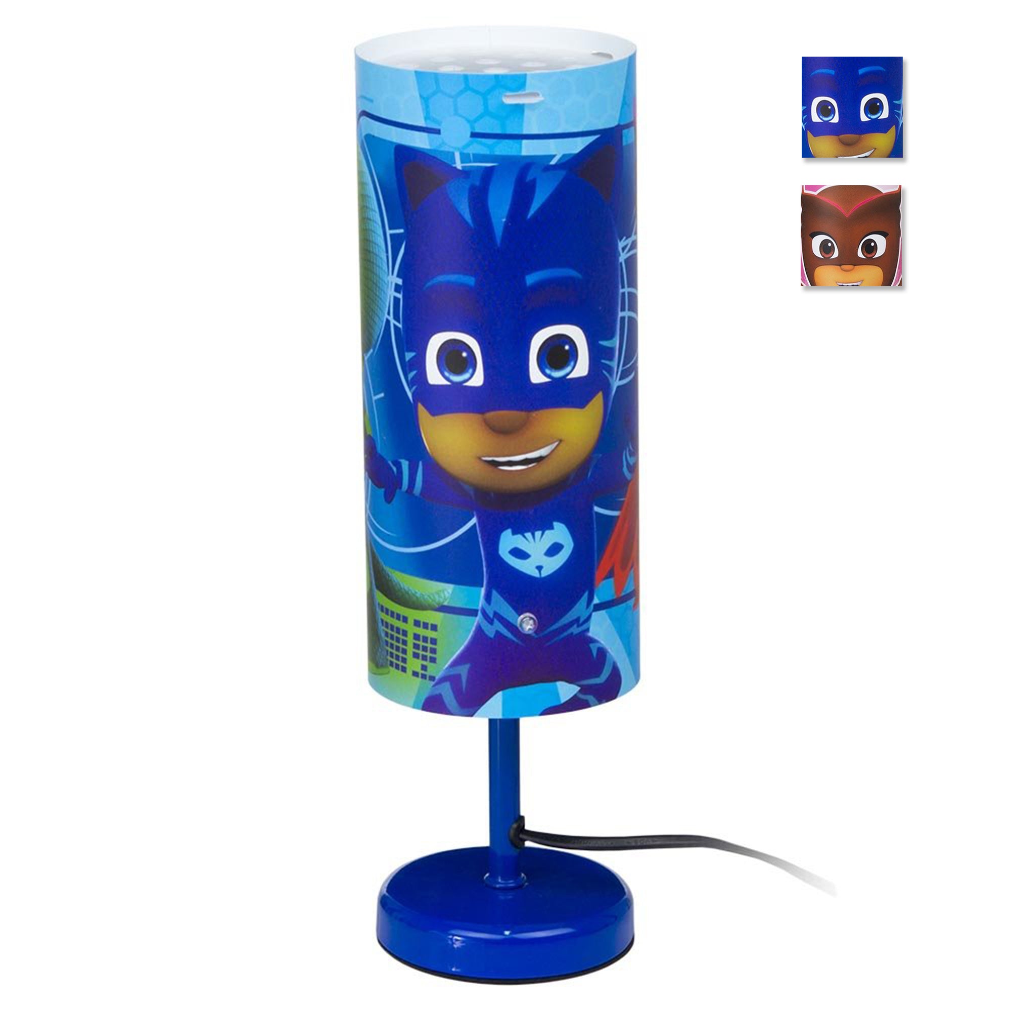 Lampada da notte comodino PJ Masks luce notturna da tavolo 1959