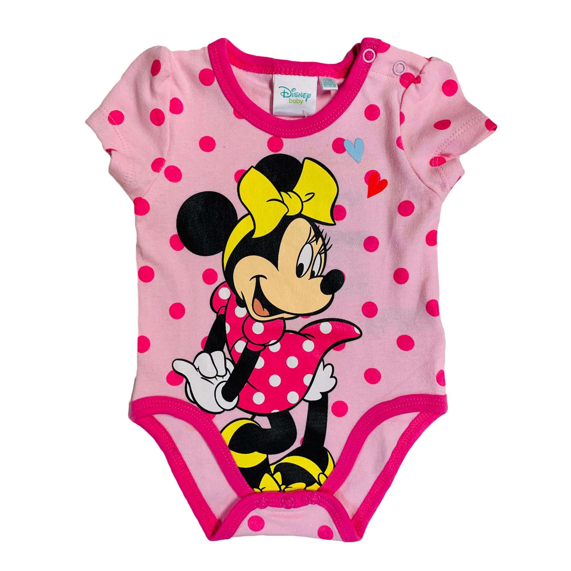 Body neonata manica corta Disney tutina Minnie 2618