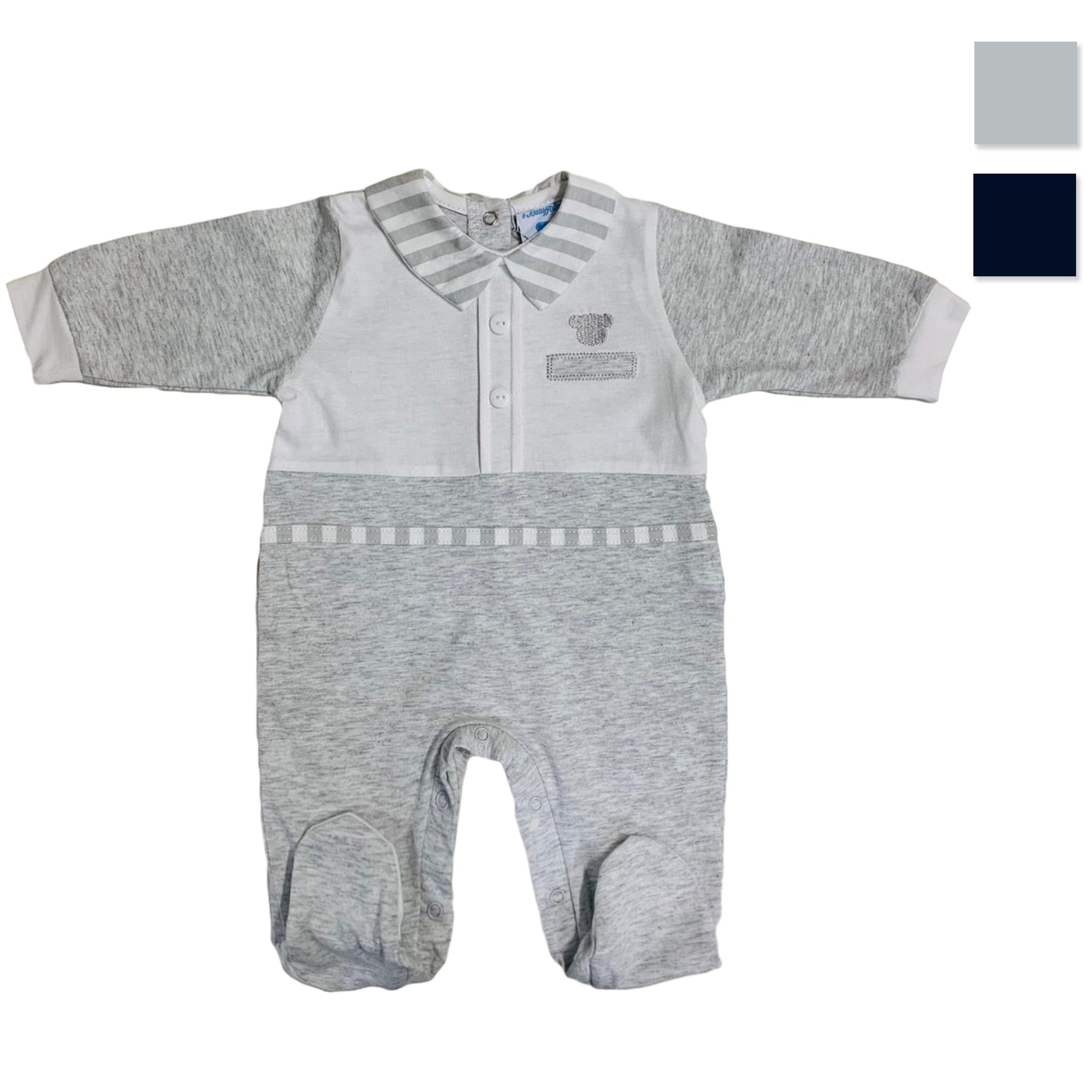 Tutina body neonato in jersey cotone i Batuffolini tuta body bimbo 2639