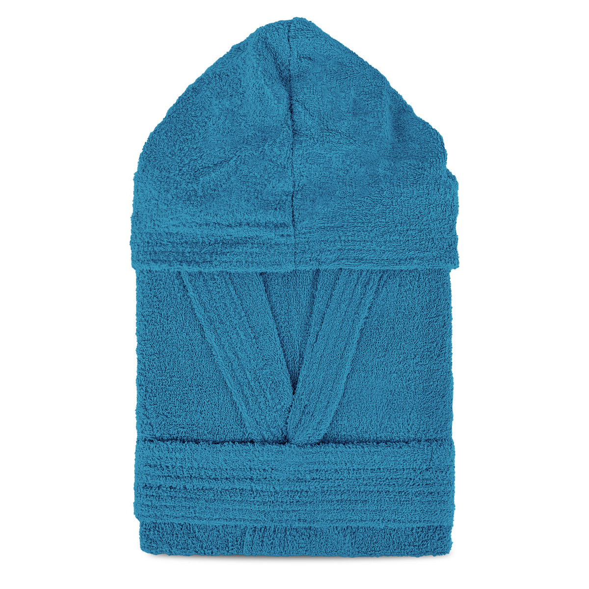 Accappatoio taglie forti in spugna di cotone unisex con cappuccio oversize 2691