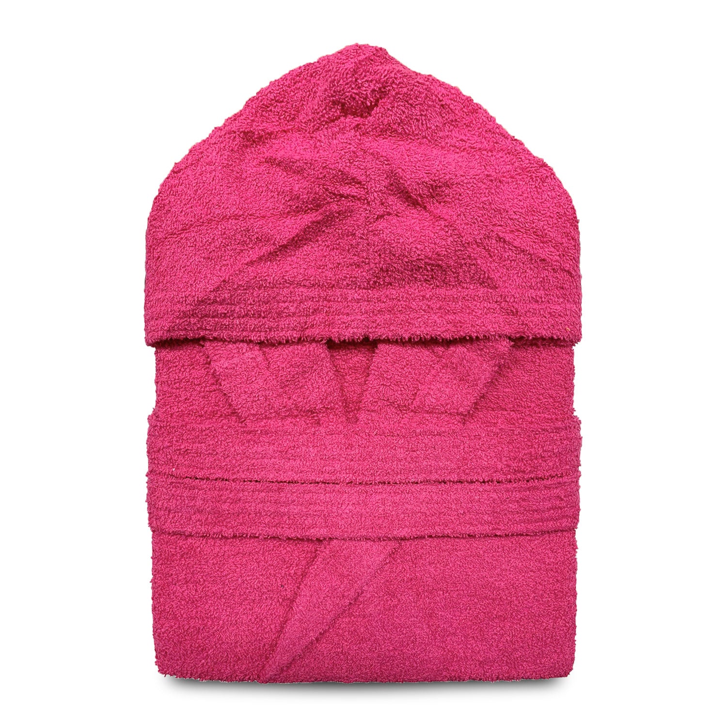 Accappatoio taglie forti in spugna di cotone unisex con cappuccio oversize 2691