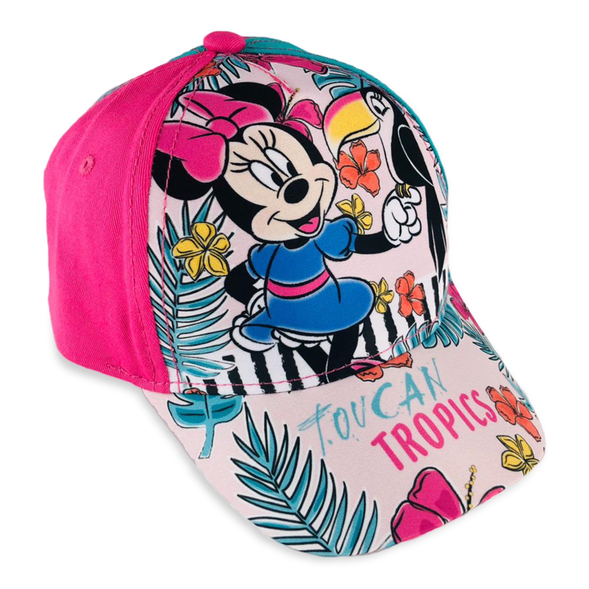 Cappellino per bambina ufficiale Disney Minnie berretto con visiera 2719