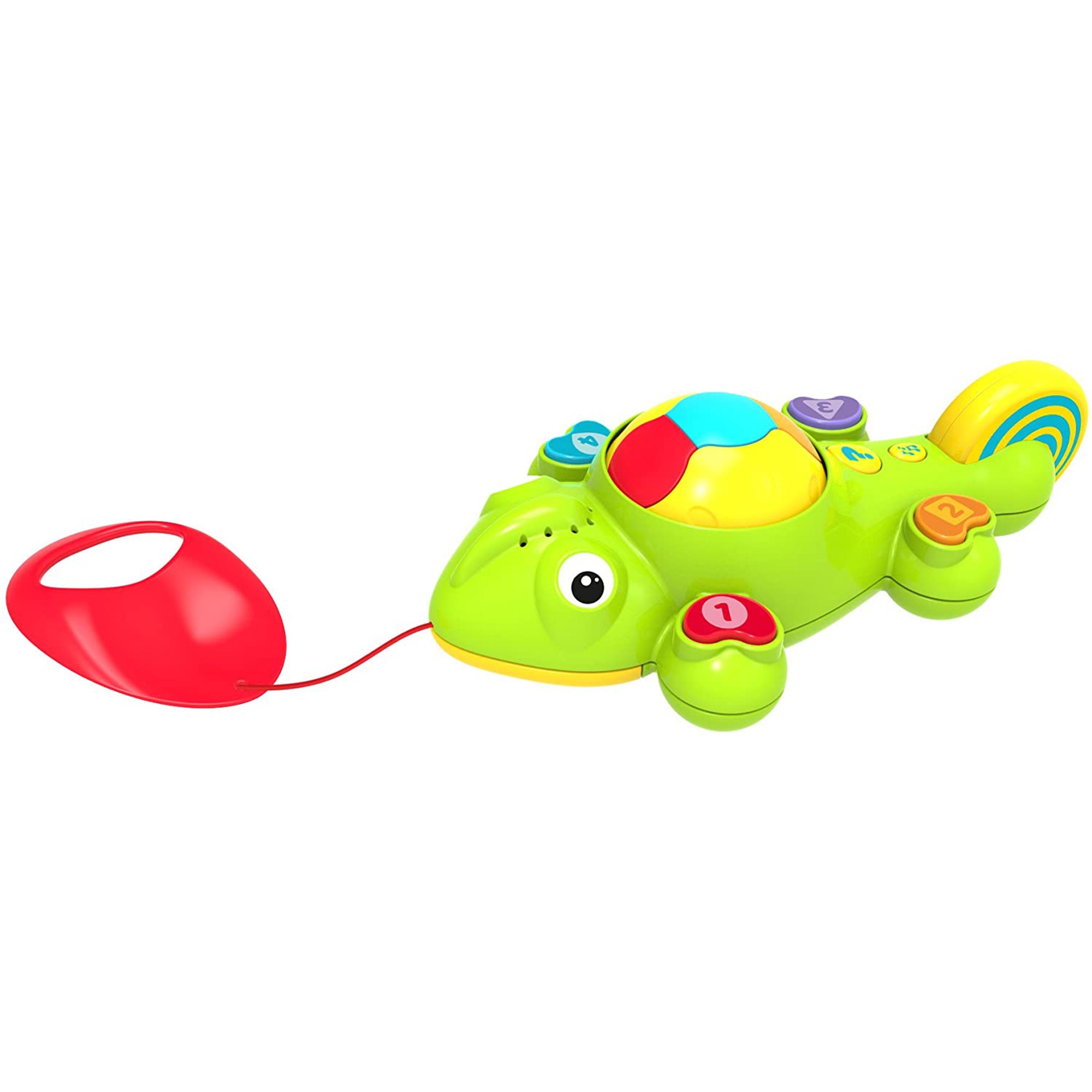 Gioco creativo per bambini trainabile camaleonte musicale Infini Fun 2726