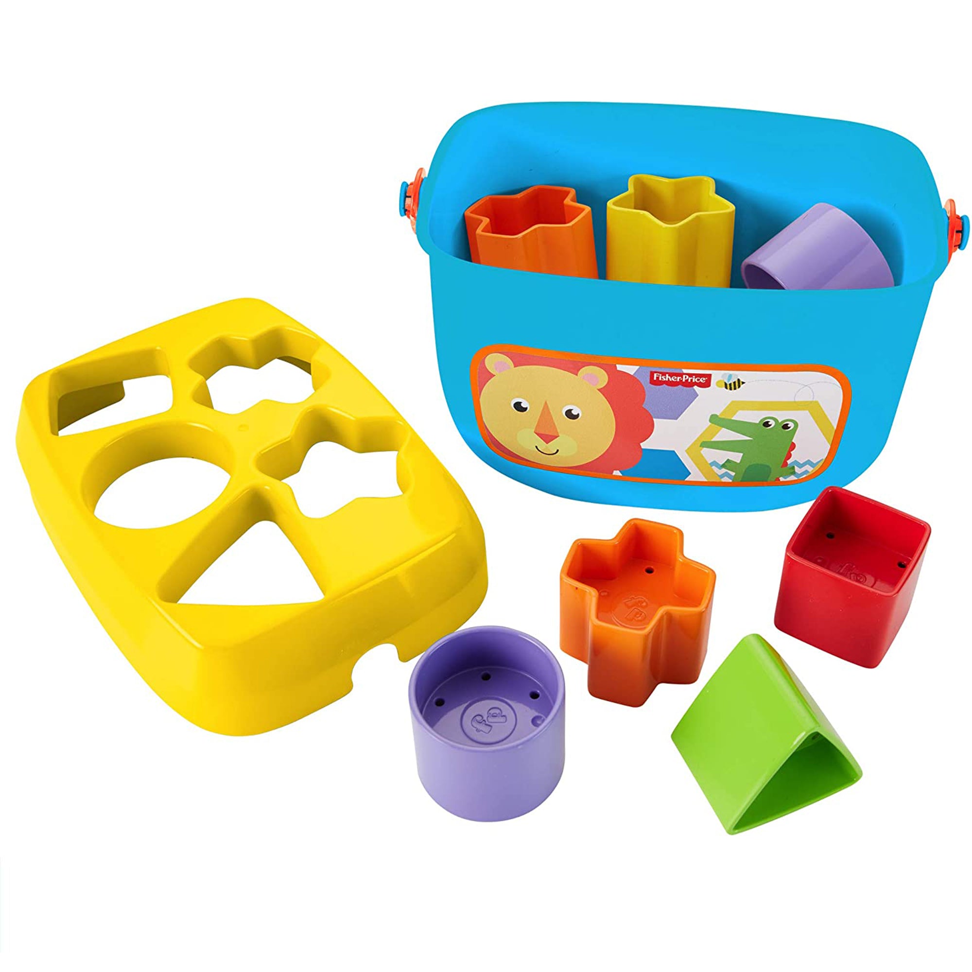 Secchiello cercaforme Fisher-Price gioco creativo per bambini 10 blocchi 2728