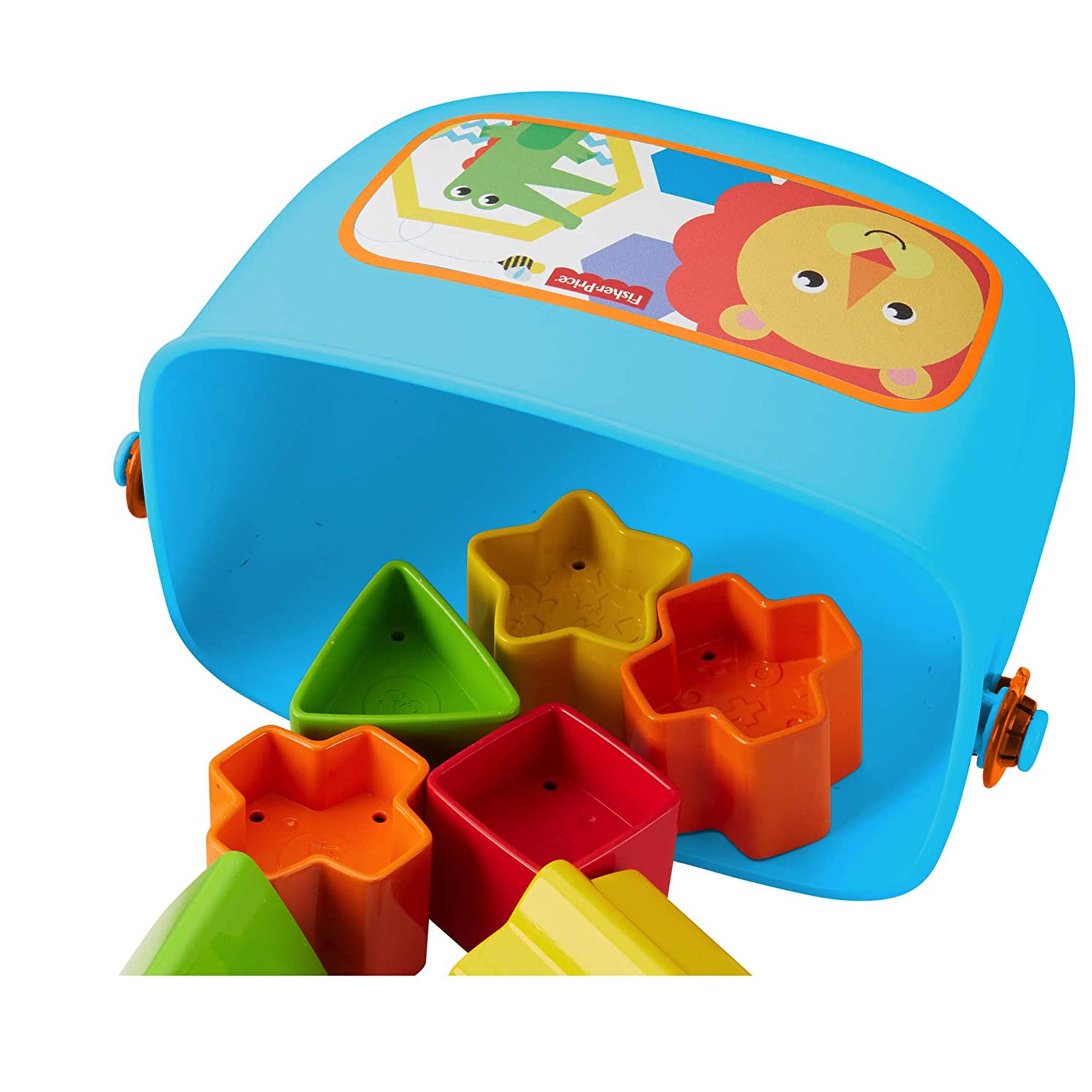 Secchiello cercaforme Fisher-Price gioco creativo per bambini 10 blocchi 2728