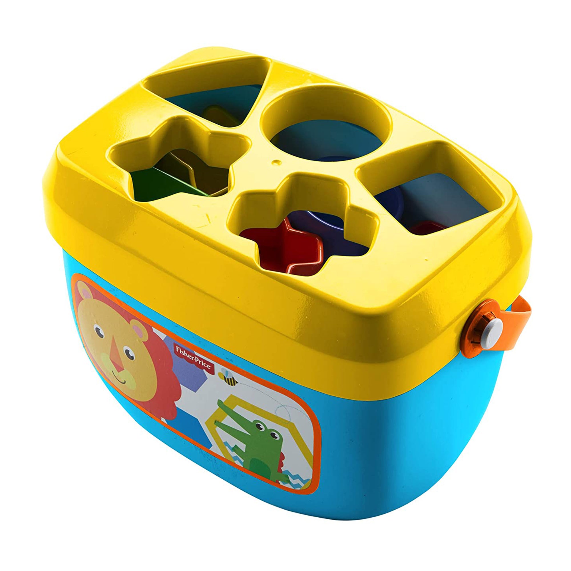 Secchiello cercaforme Fisher-Price gioco creativo per bambini 10 blocchi 2728