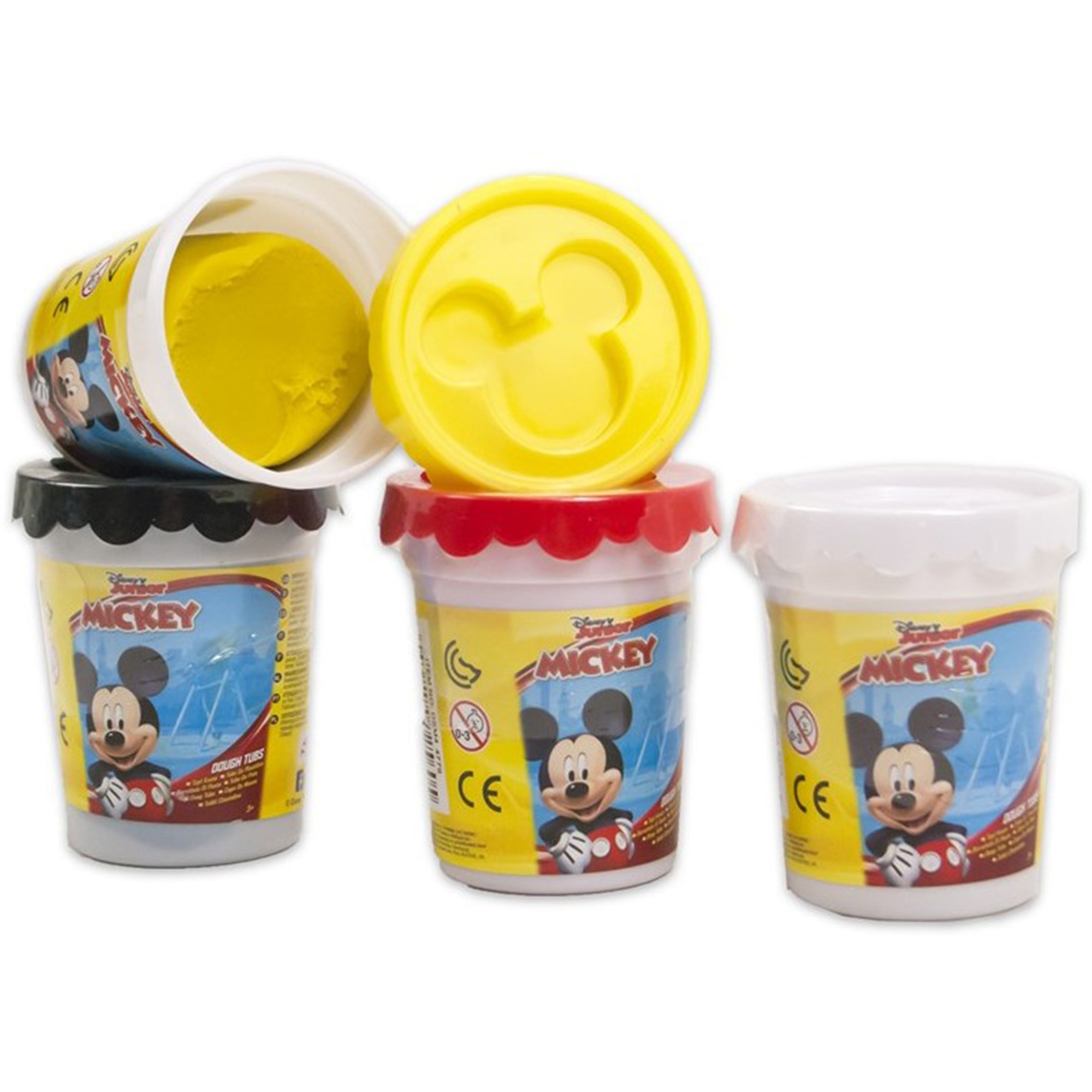 Plastilina Disney Mickey Mouse bambini 4 vasetti pasta modellante colorata 2743