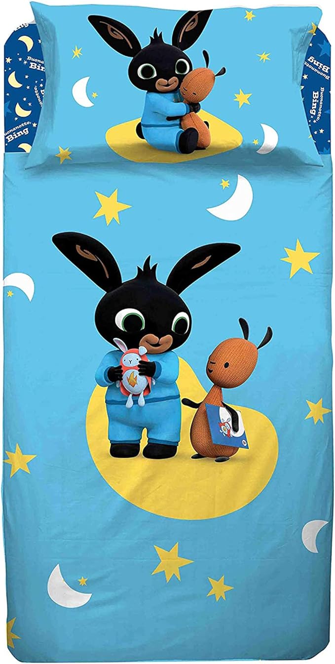 Completo lenzuola Bing originale letto singolo 1 piazza Cotone cartoon 2921