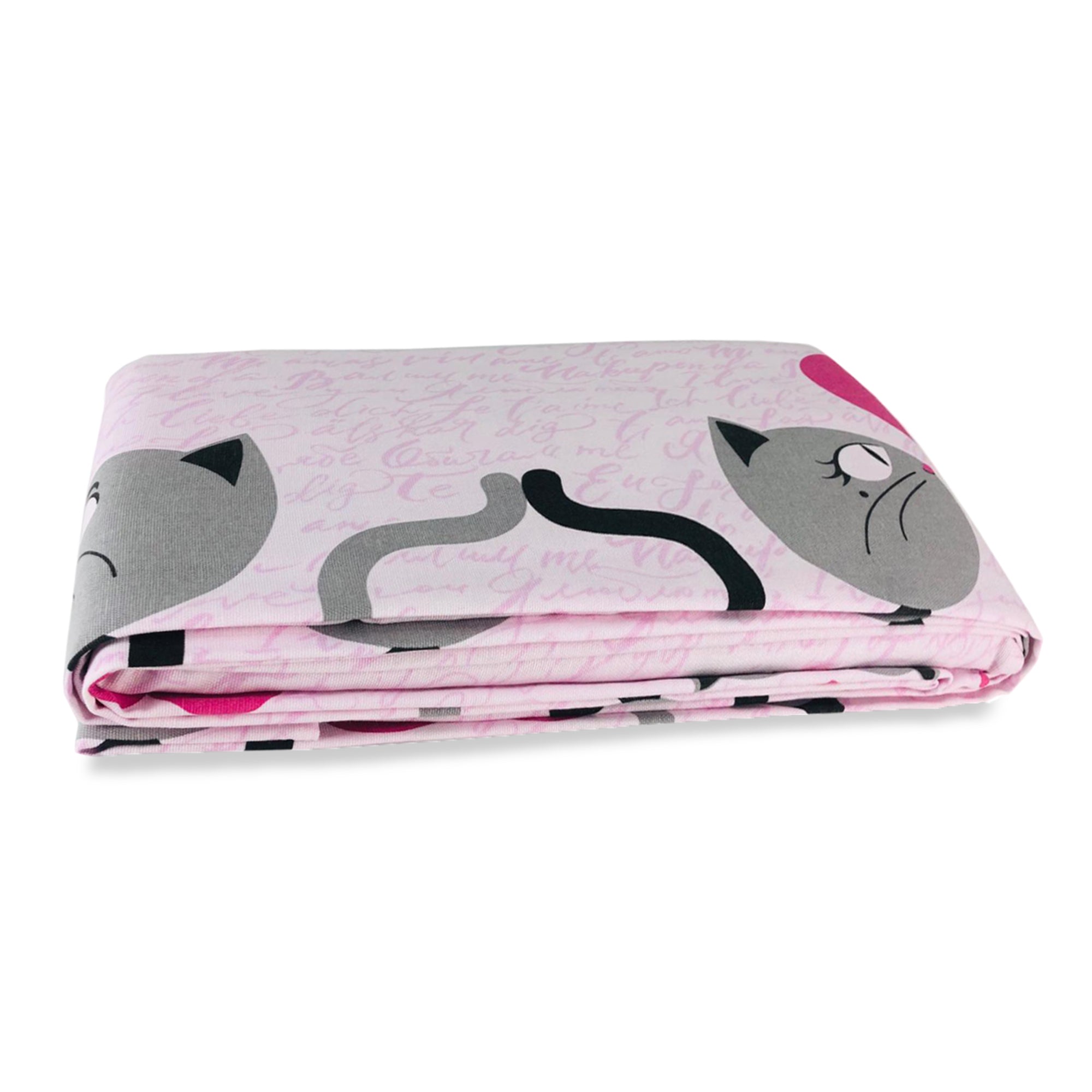 Copriletto per letto matrimoniale in jacquard Pensieri Delicati dis gattini 2922
