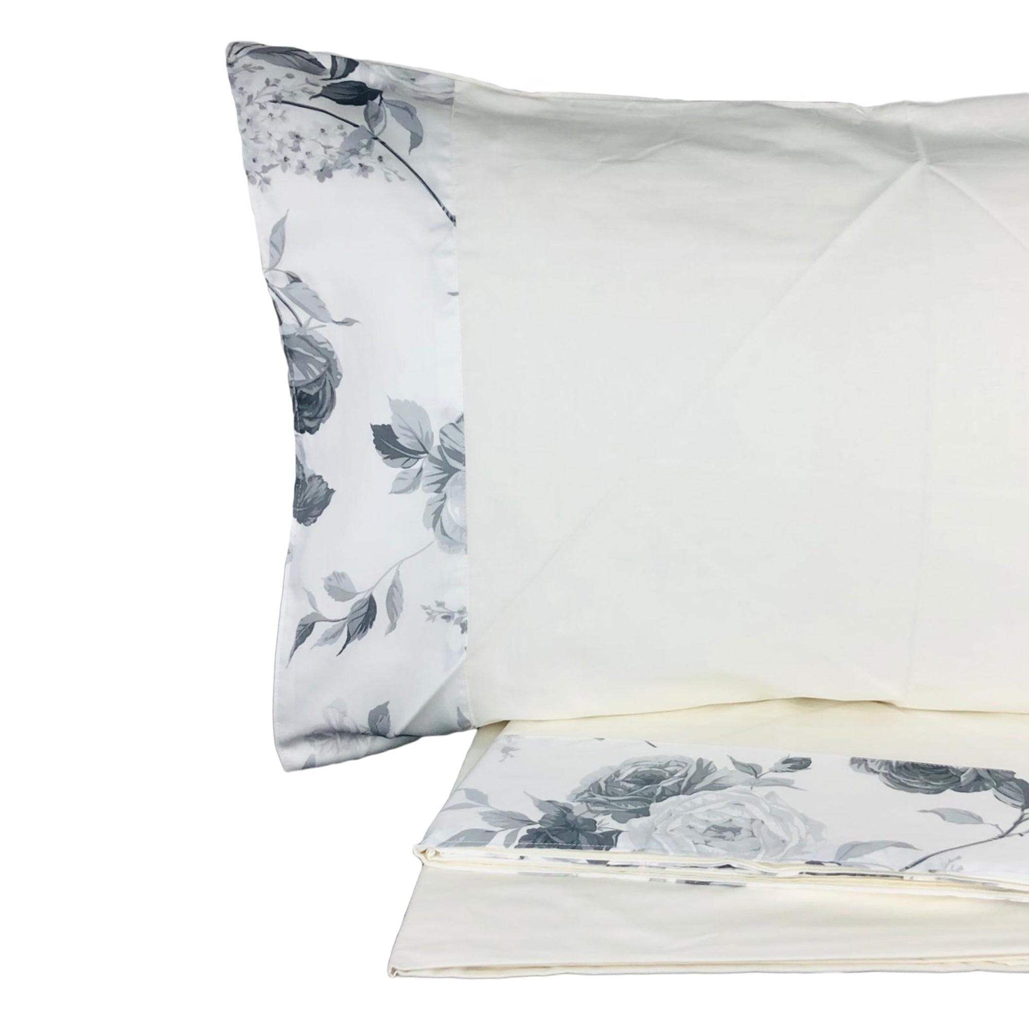 Completo lenzuola cotone per letto matrimoniale IRGE 250x290 cm Sophie 2970