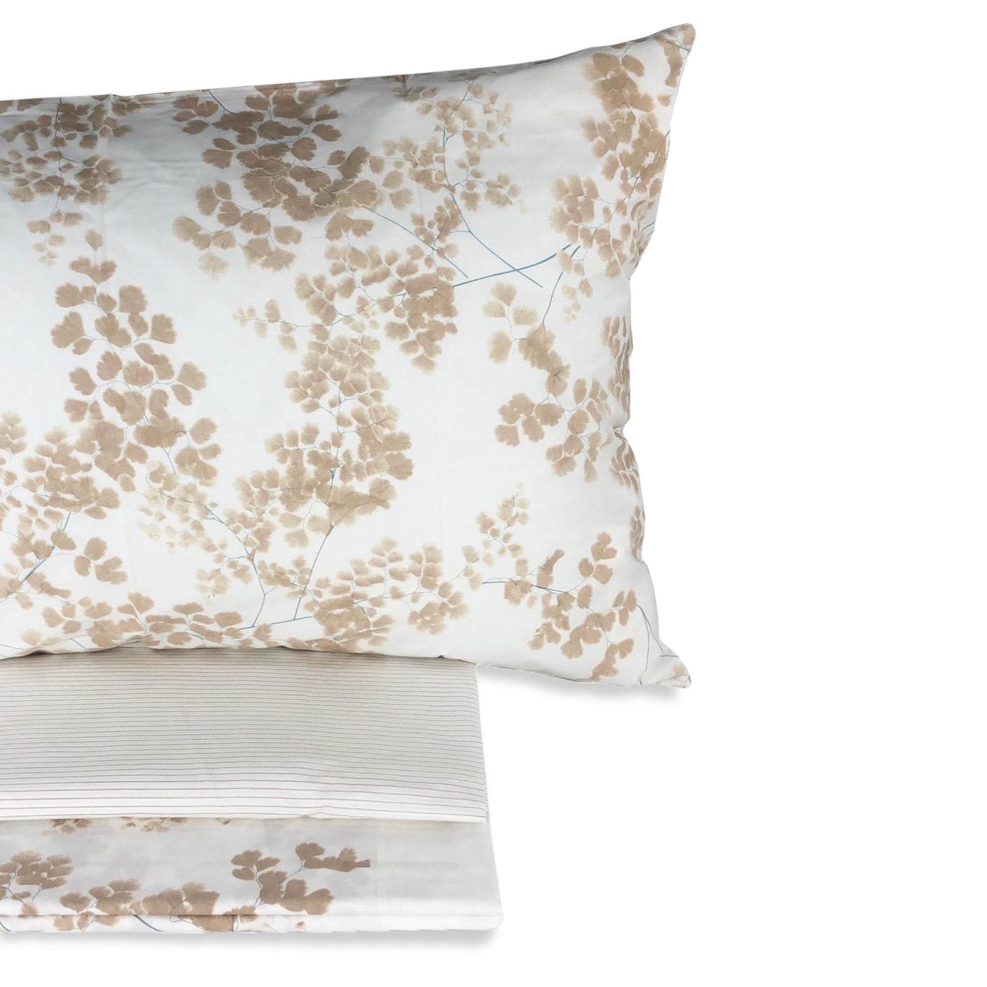 Completo lenzuola in cotone stampato letto matrimoniale Gabel 2 piazze 3067