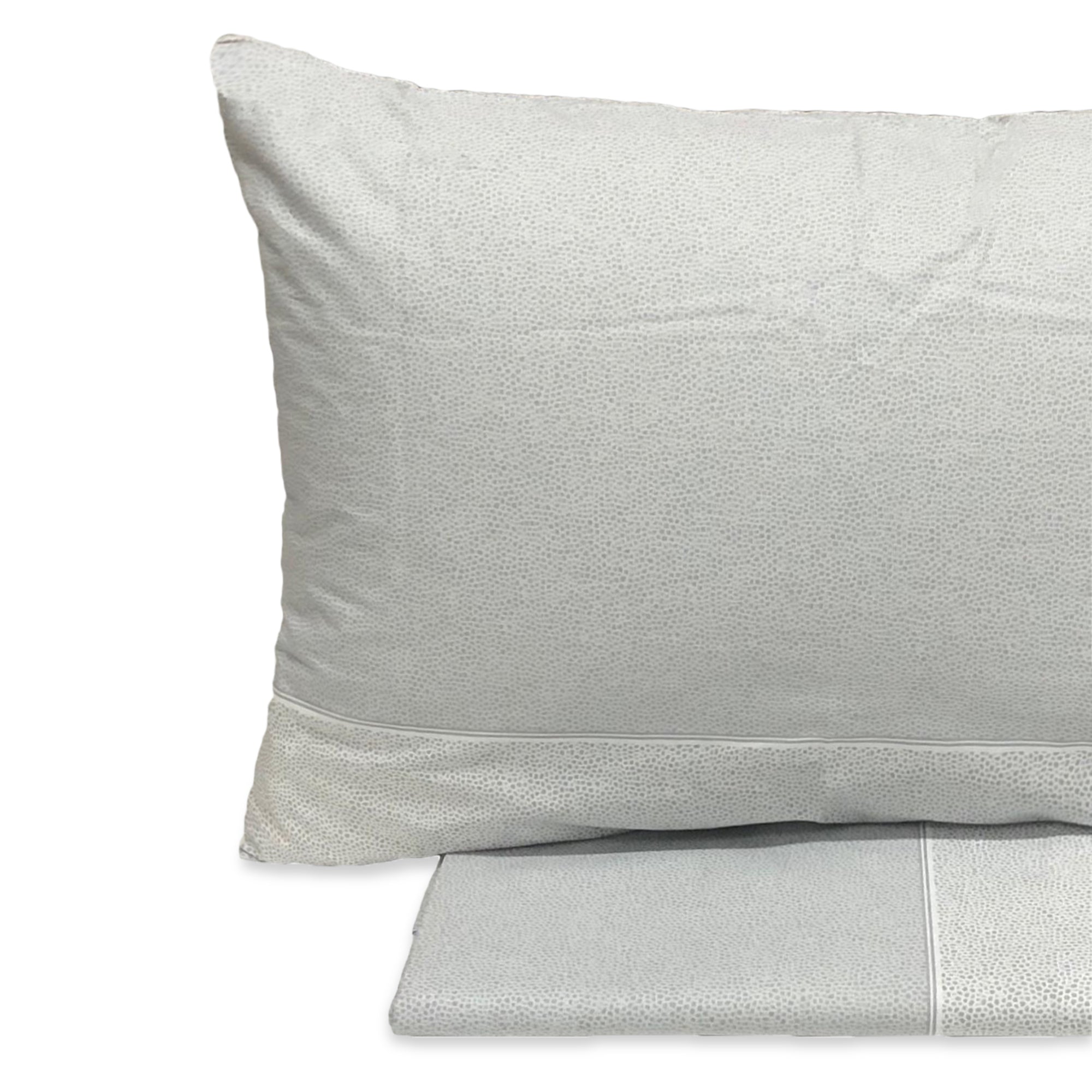 Completo lenzuola in cotone stampato letto matrimoniale Imberti 2 piazze 3106