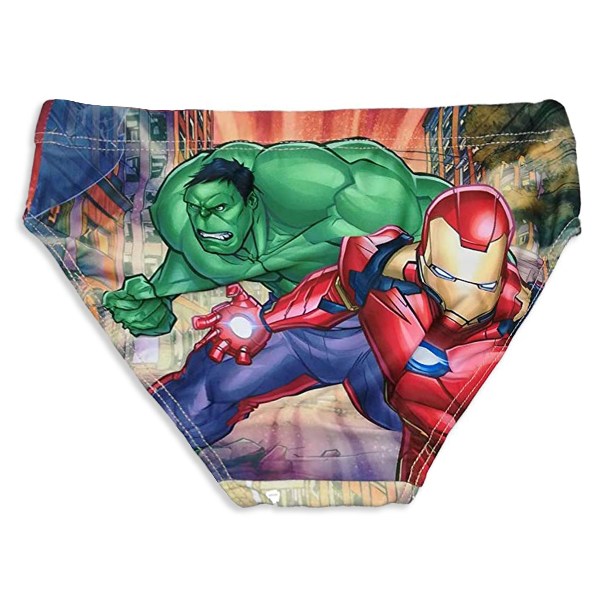 Costume da mare ufficiale Marvel Avengers per bambino slip piscina 3112