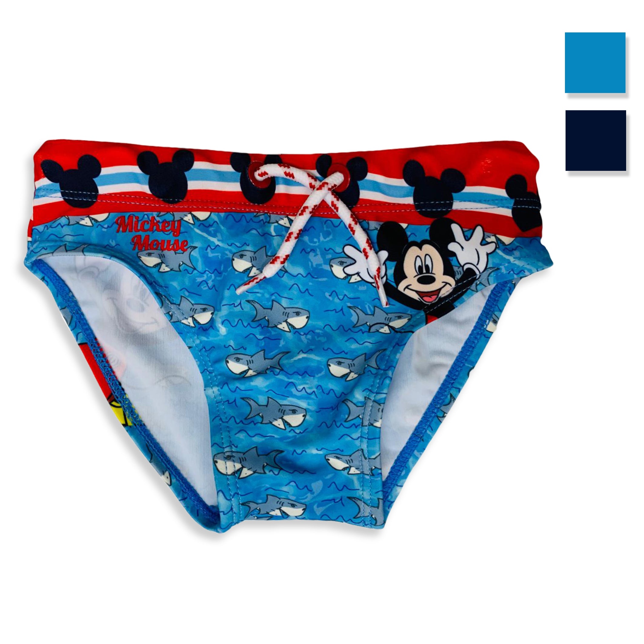 Costume da mare ufficiale Disney Mickey Mouse per bambino slip piscina 3115