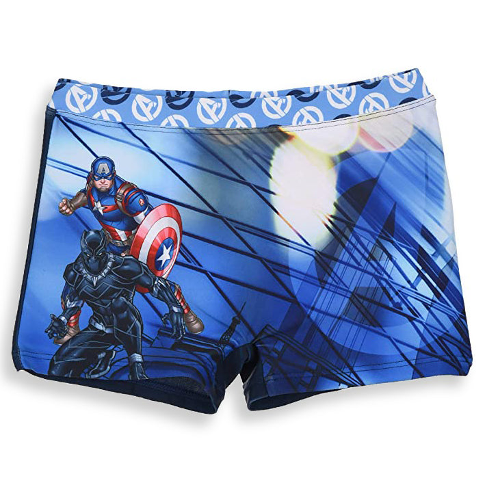 Costume da mare ufficiale Marvel Avengers per bambino boxer piscina 3118