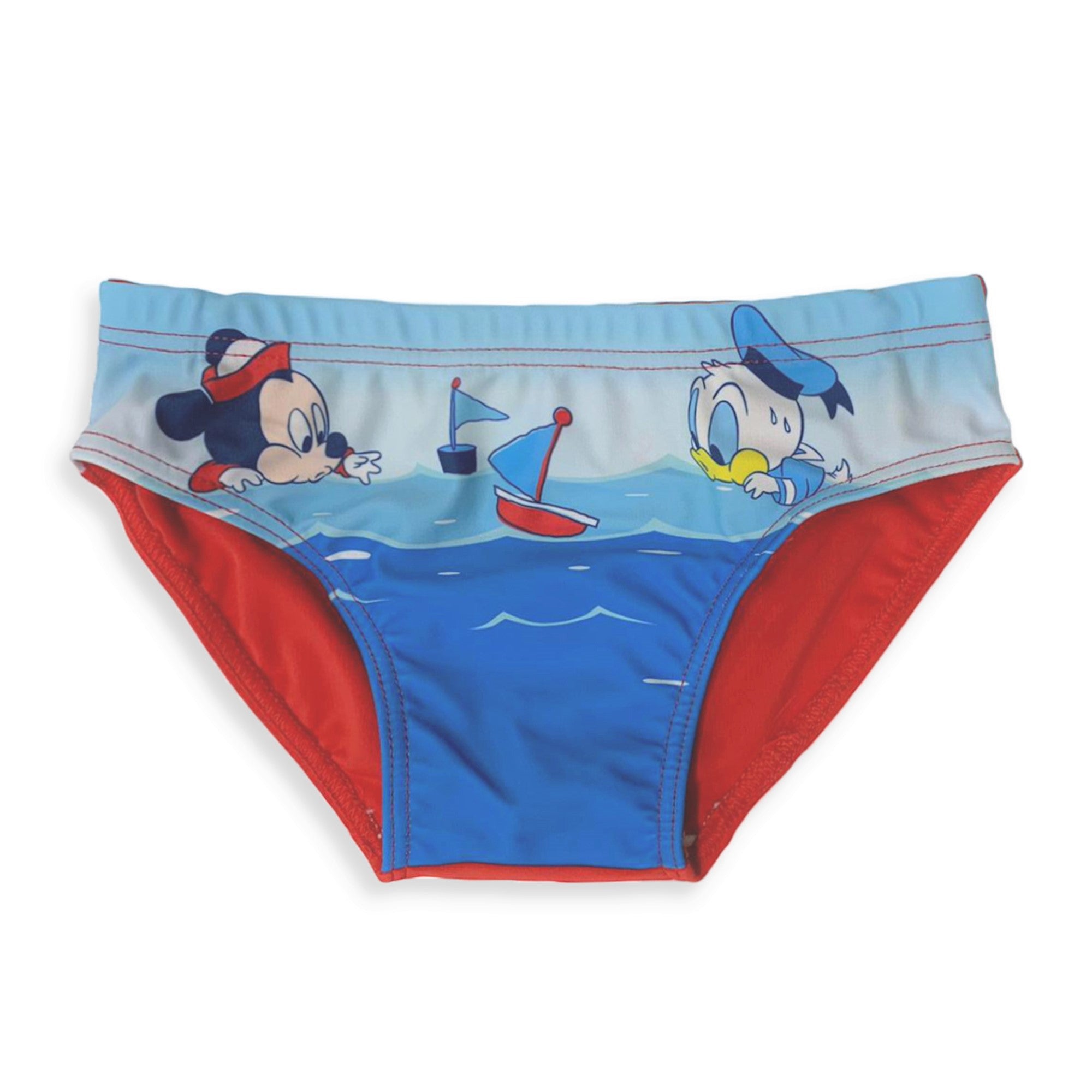 Costume da mare ufficiale Disney Mickey Mouse per bambino slip piscina 3120