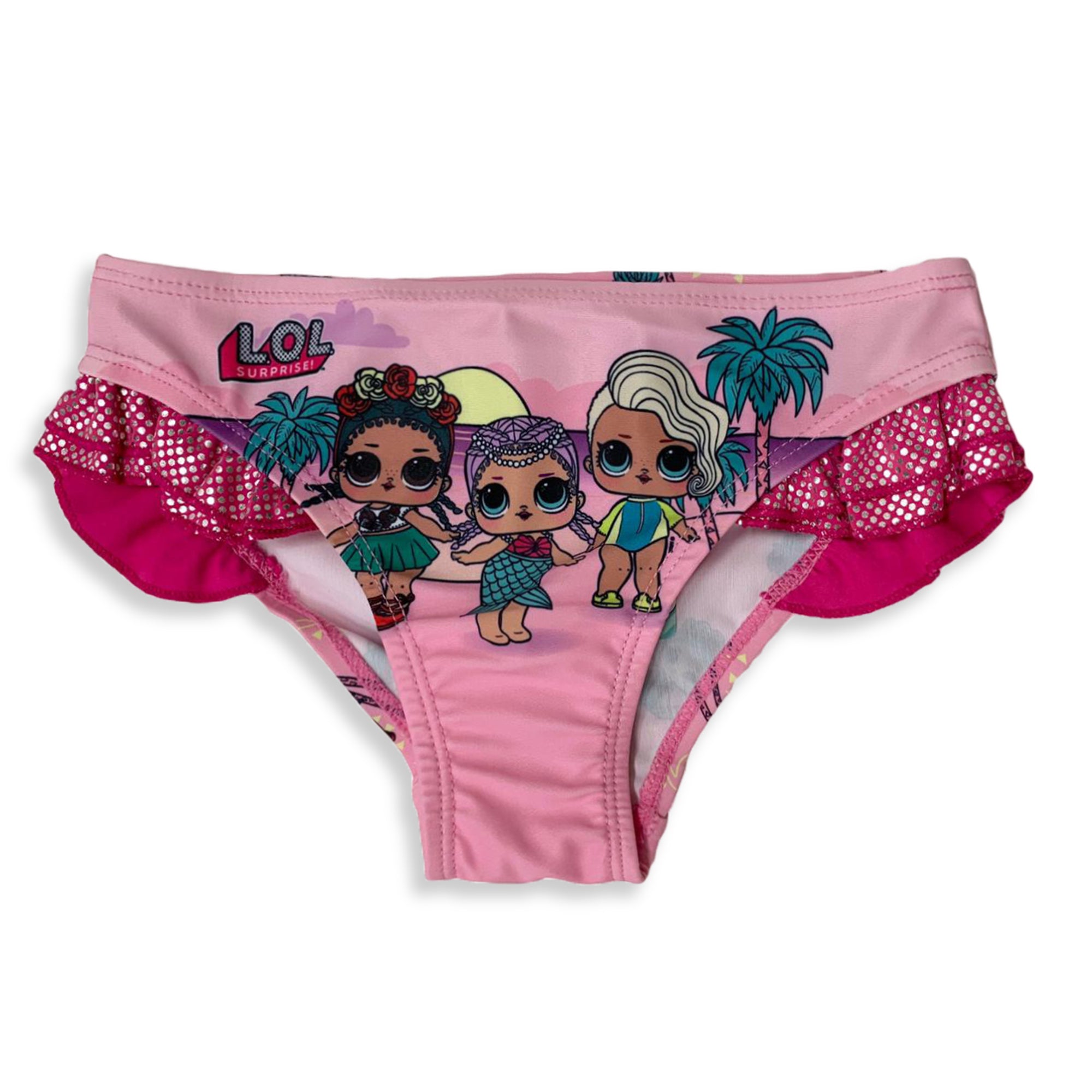 Costume da mare ufficiale LOL Surprise per bambina slip piscina 3125