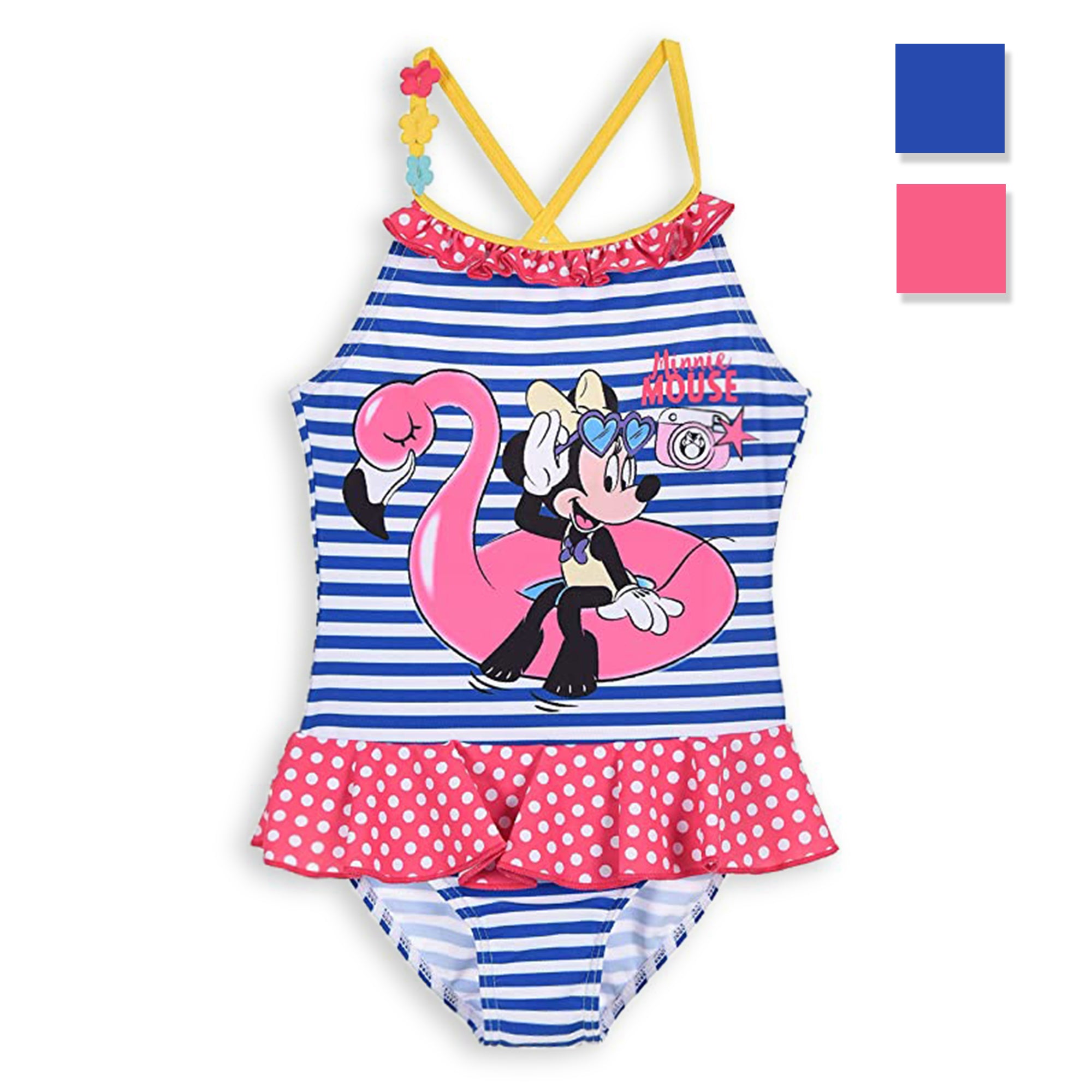 Costume intero da mare ufficiale Disney Minnie per bambina piscina 3127