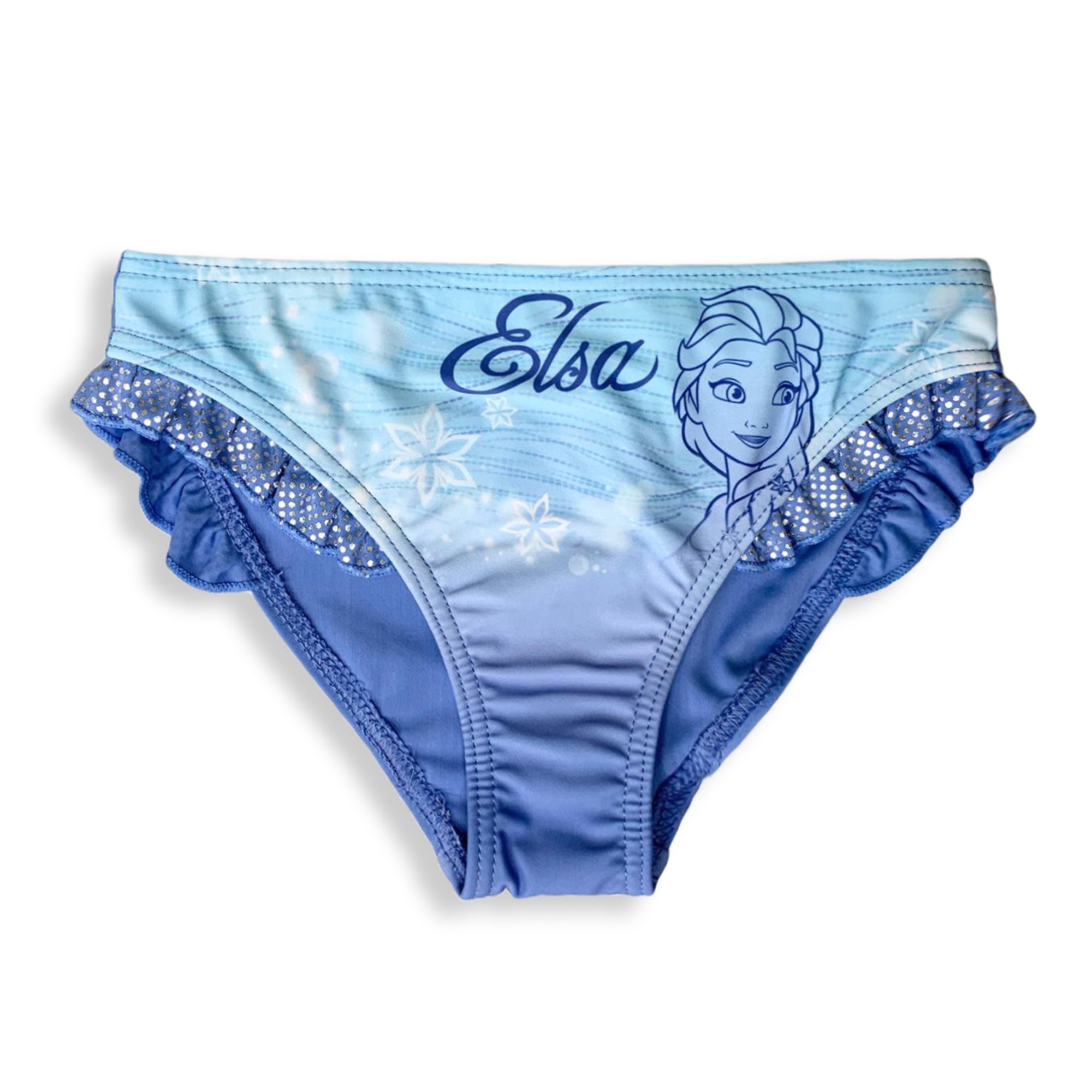 Costume da mare ufficiale Disney Frozen per bambina slip piscina 3143