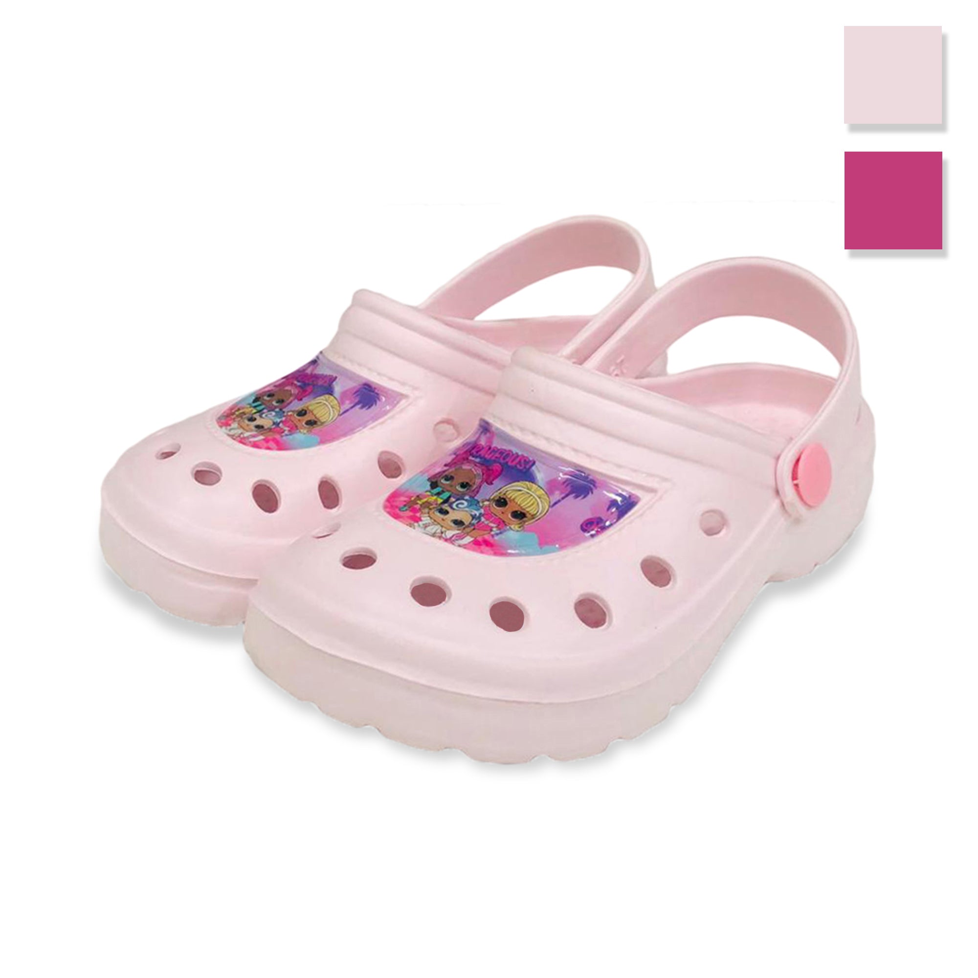 Pantofole LOL Surprise ciabatte per ragazza bambina zoccoli clog 3146