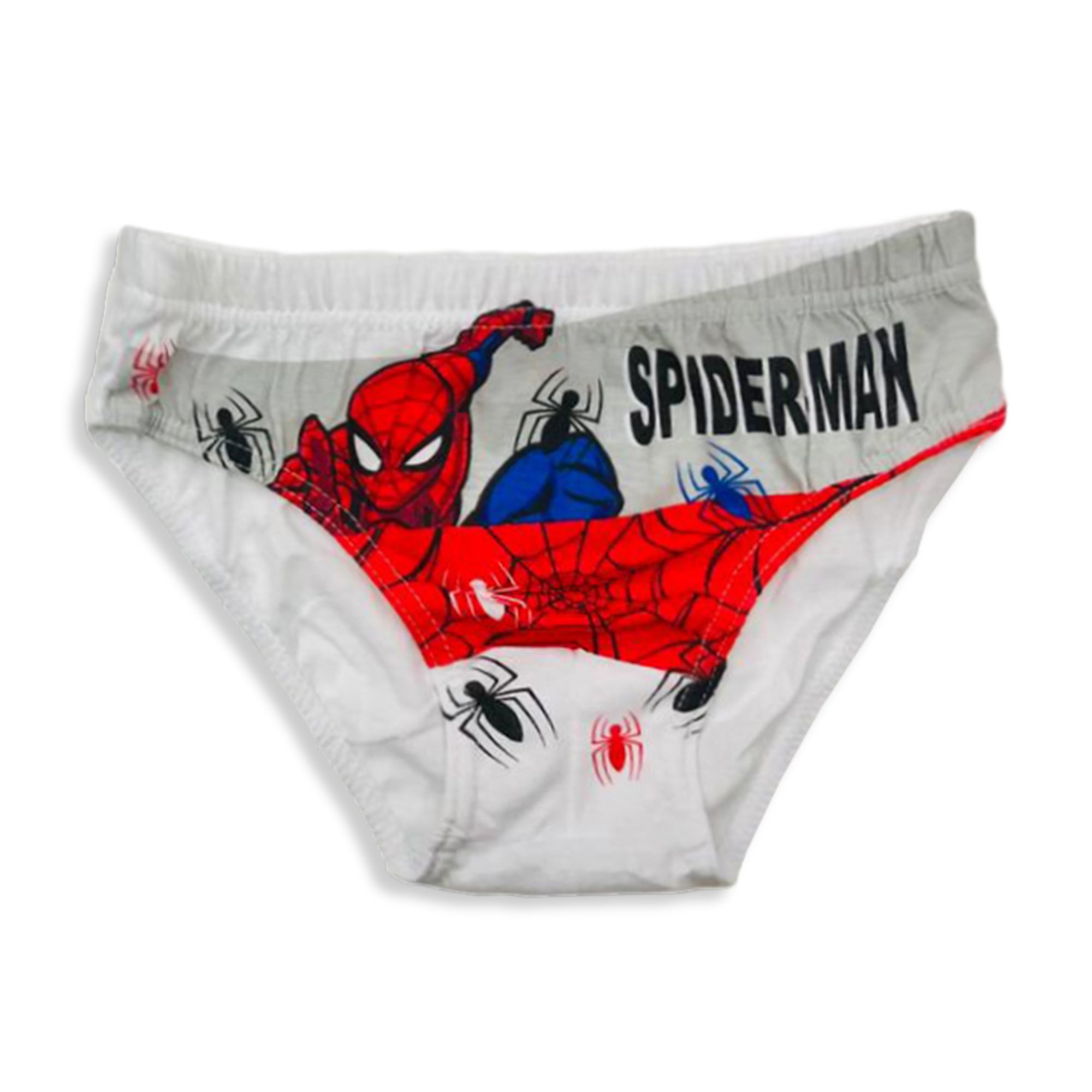 Slip 3 pezzi ufficiale Marvel Spiderman bambino shorties mutandine intimo 3159
