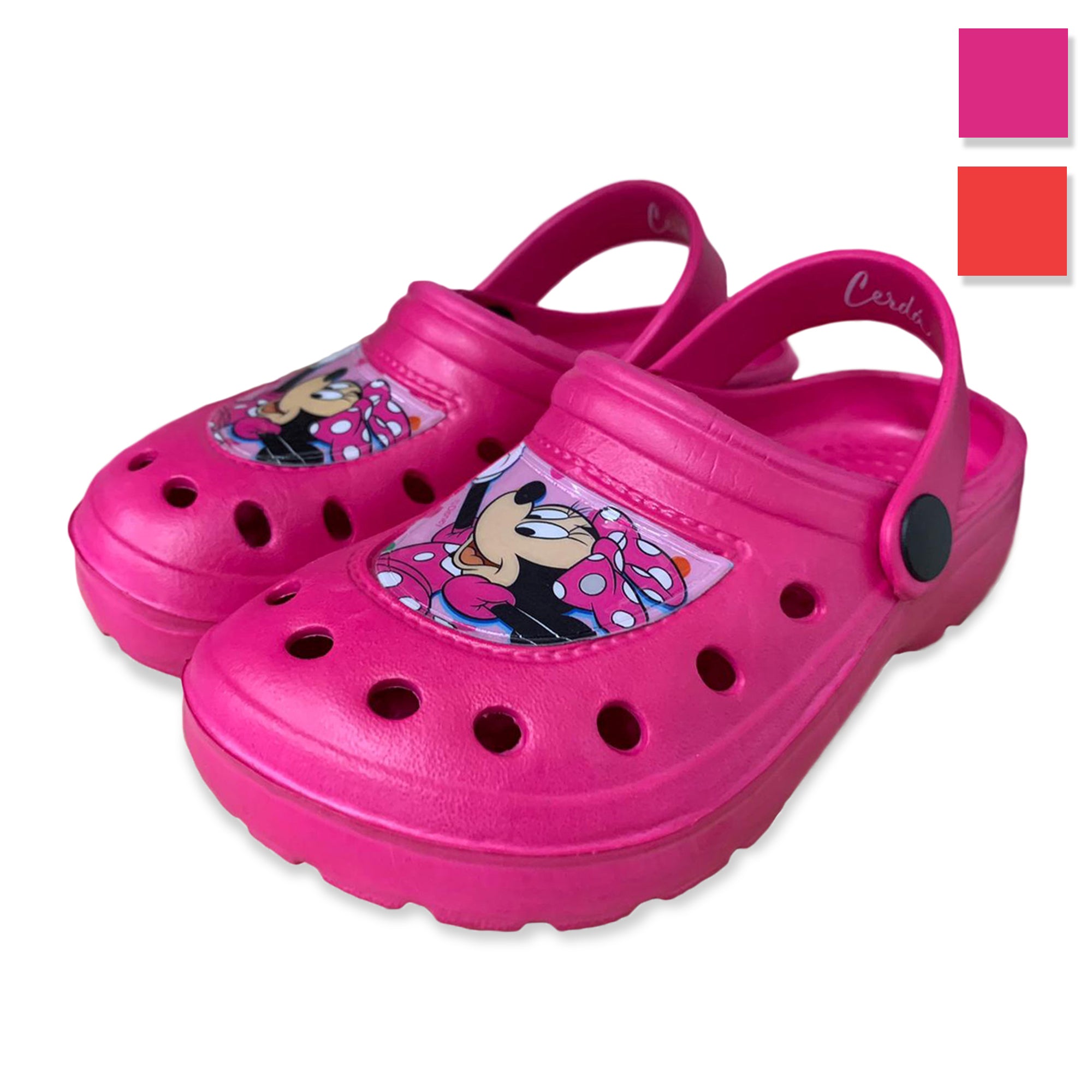 Pantofole Disney Minnie ciabatte per ragazza bambina zoccoli clog 3222