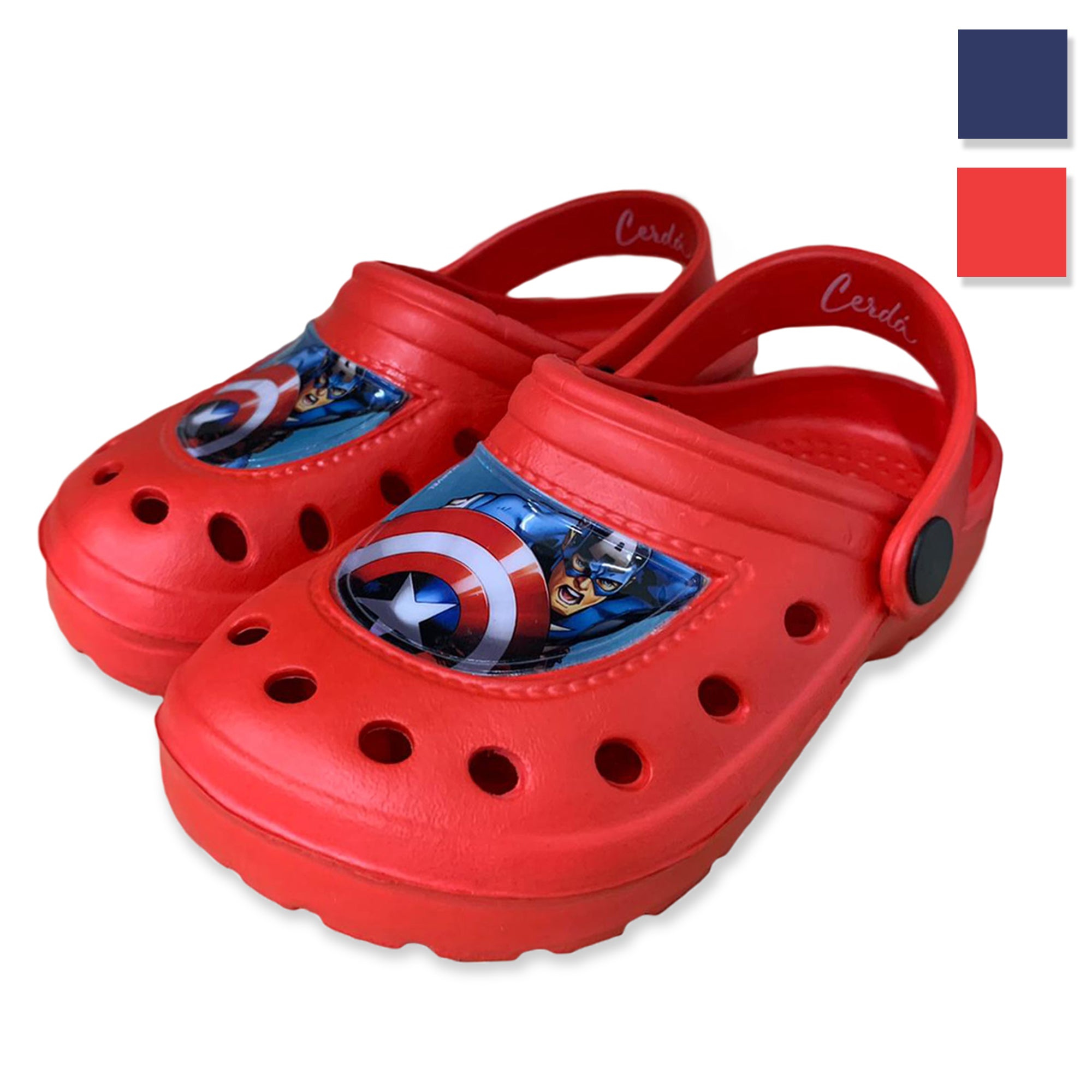 Pantofole Marvel Avengers ciabatte per ragazzo bimbo zoccoli clog 3226