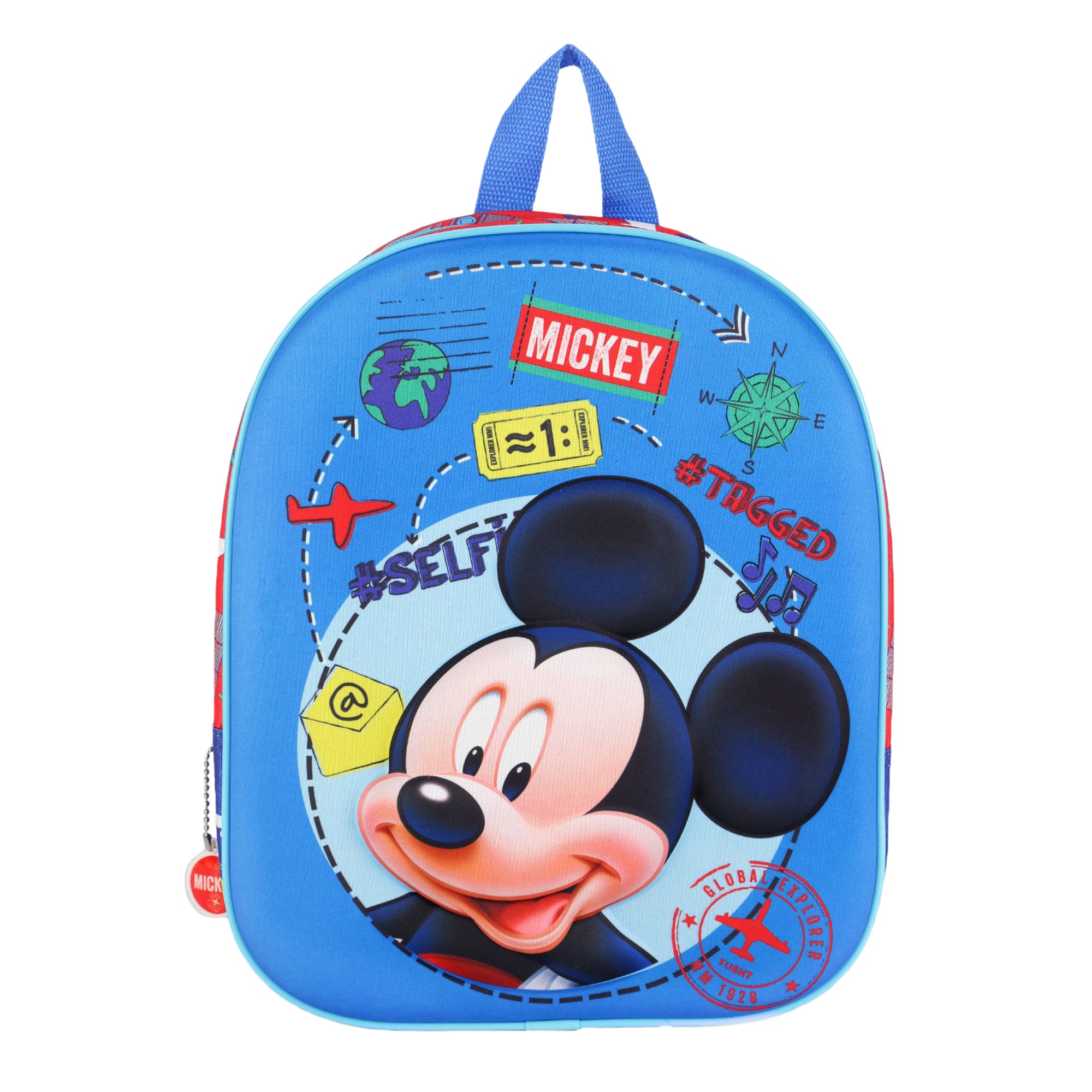 Zaino Disney Mickey Mouse zainetto ufficiale con bretelle bambini scuola 3250