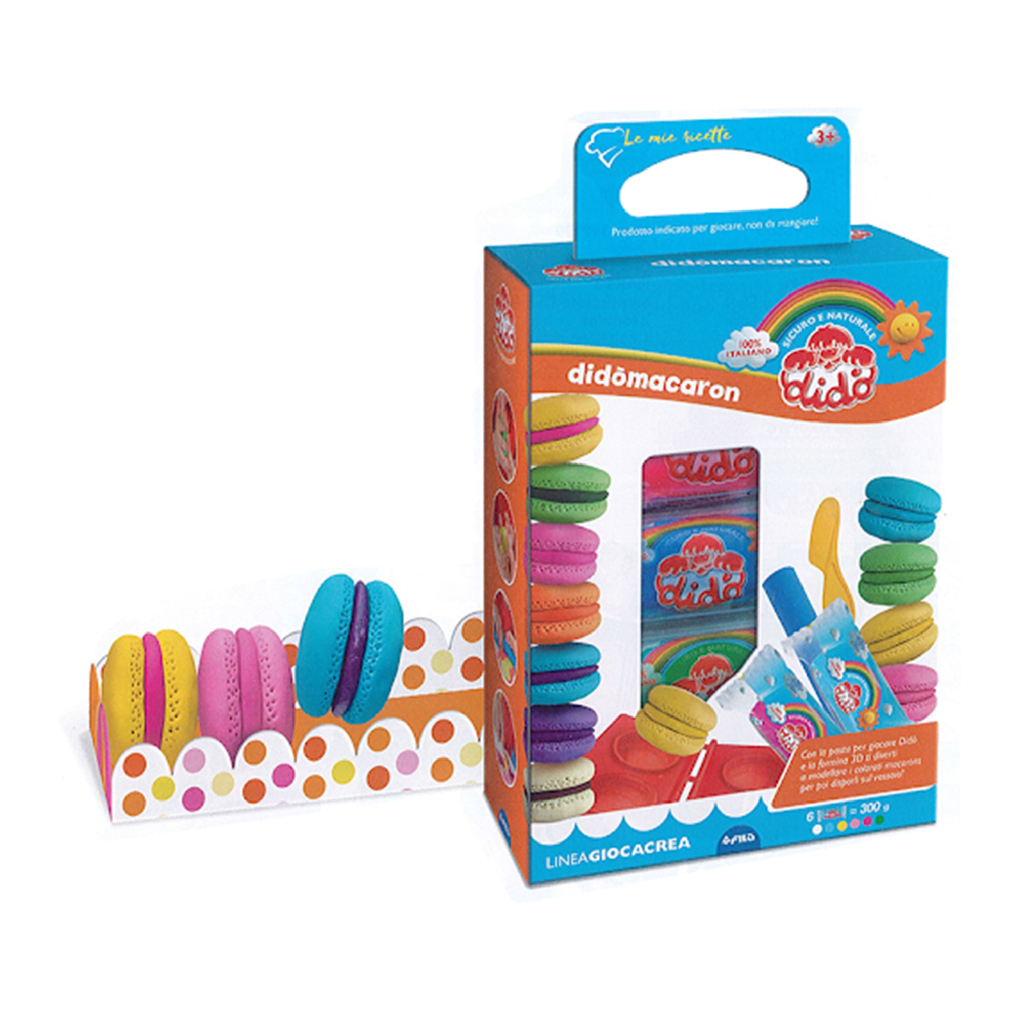 Plastilina Didò FILA per bambini bustine pasta modellante colorata macaron 3272