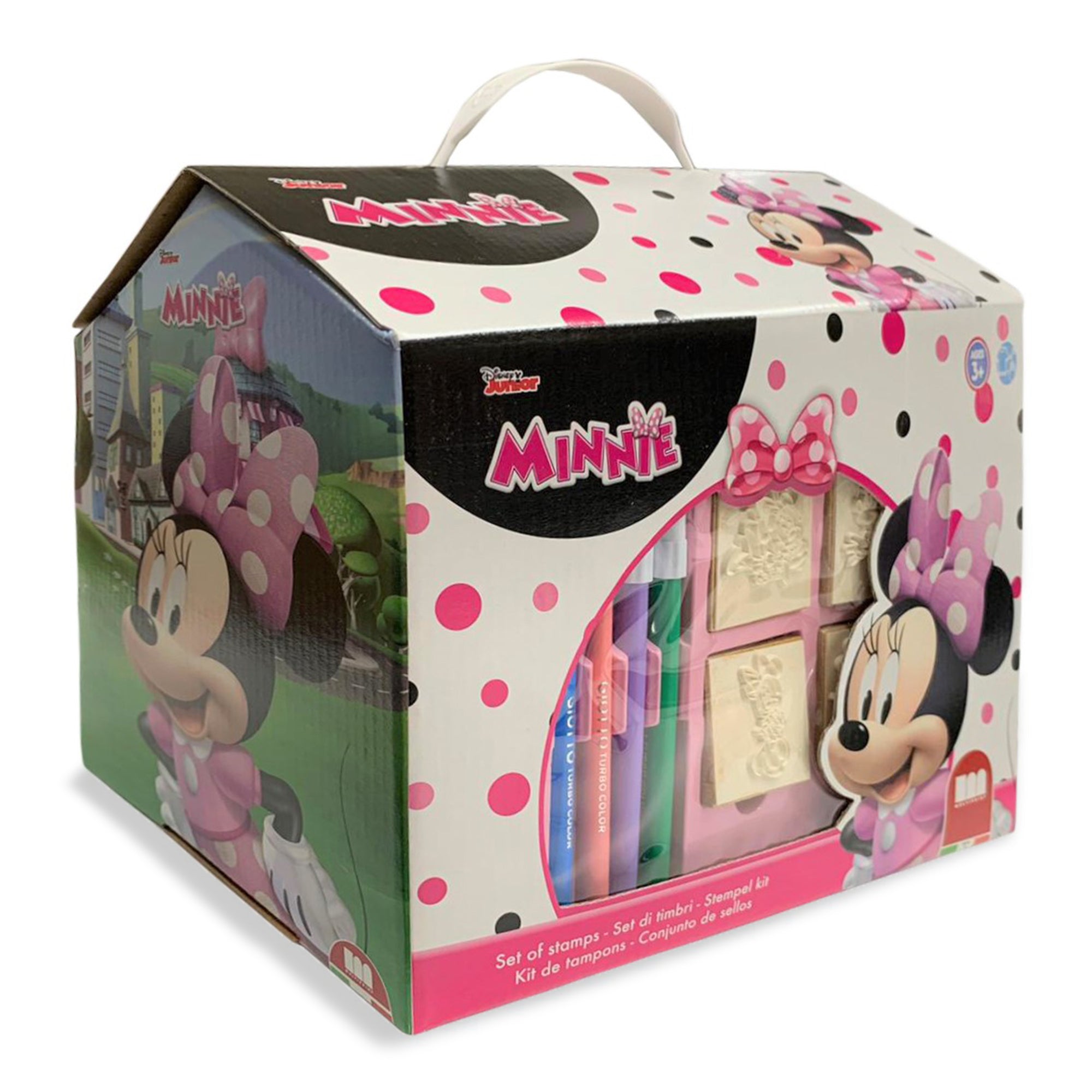 Set cancelleria casetta pennarelli Giotto bambini ufficiale Disney Minnie 3355