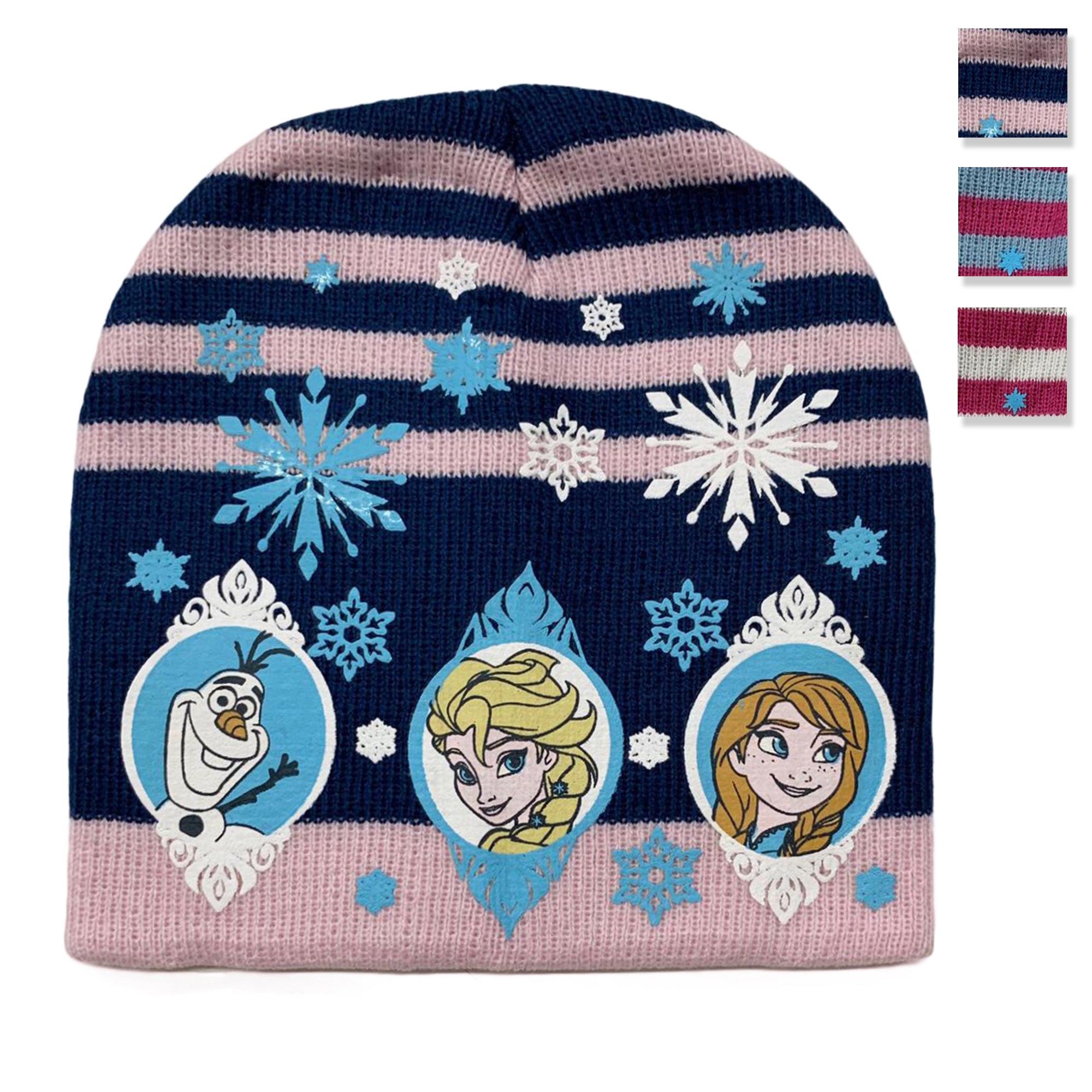 Cappello invernale Disney Frozen Olaf Anna e Elsa cappellino bambina 3394