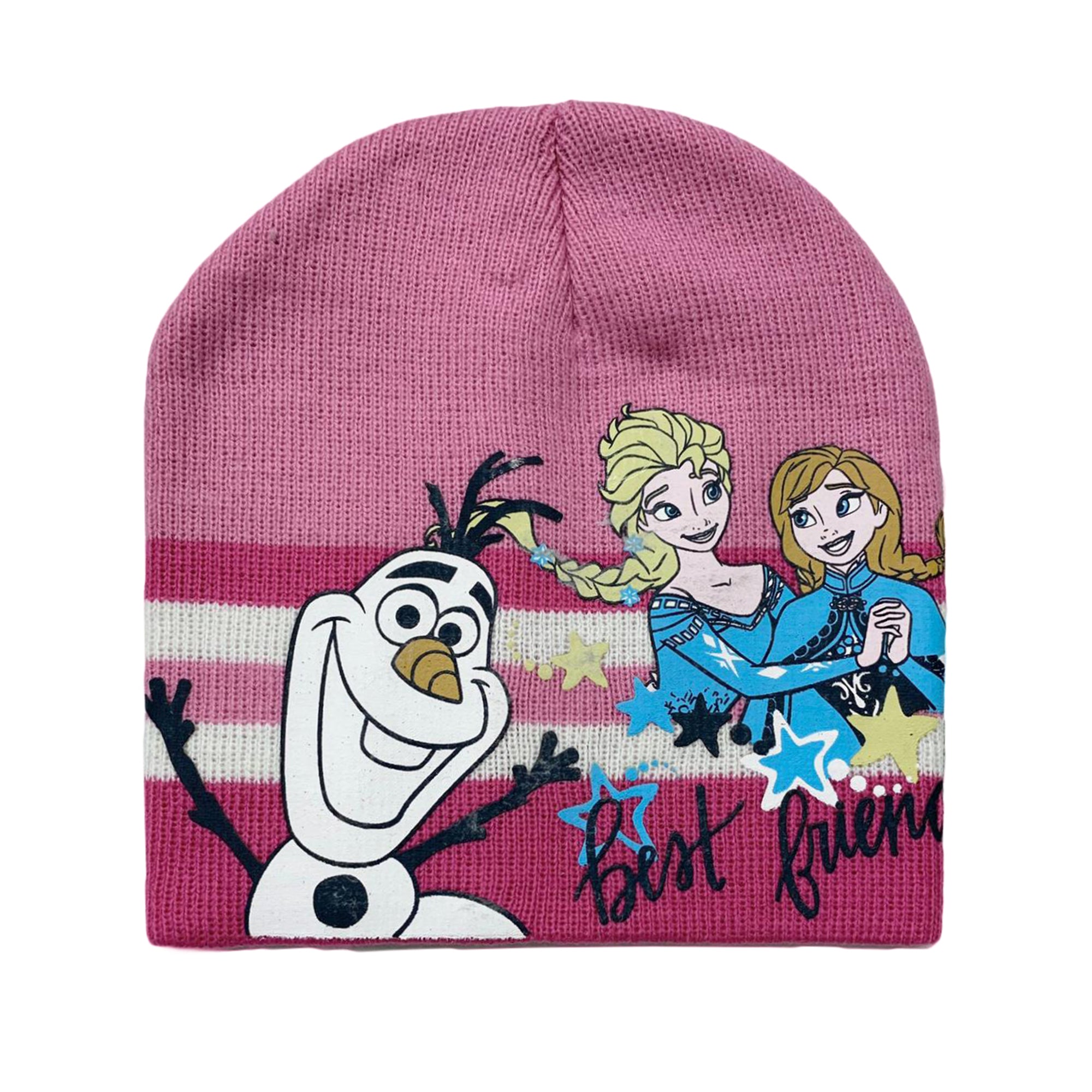 Cappello invernale Disney Frozen Olaf Anna e Elsa cappellino bambina 3399
