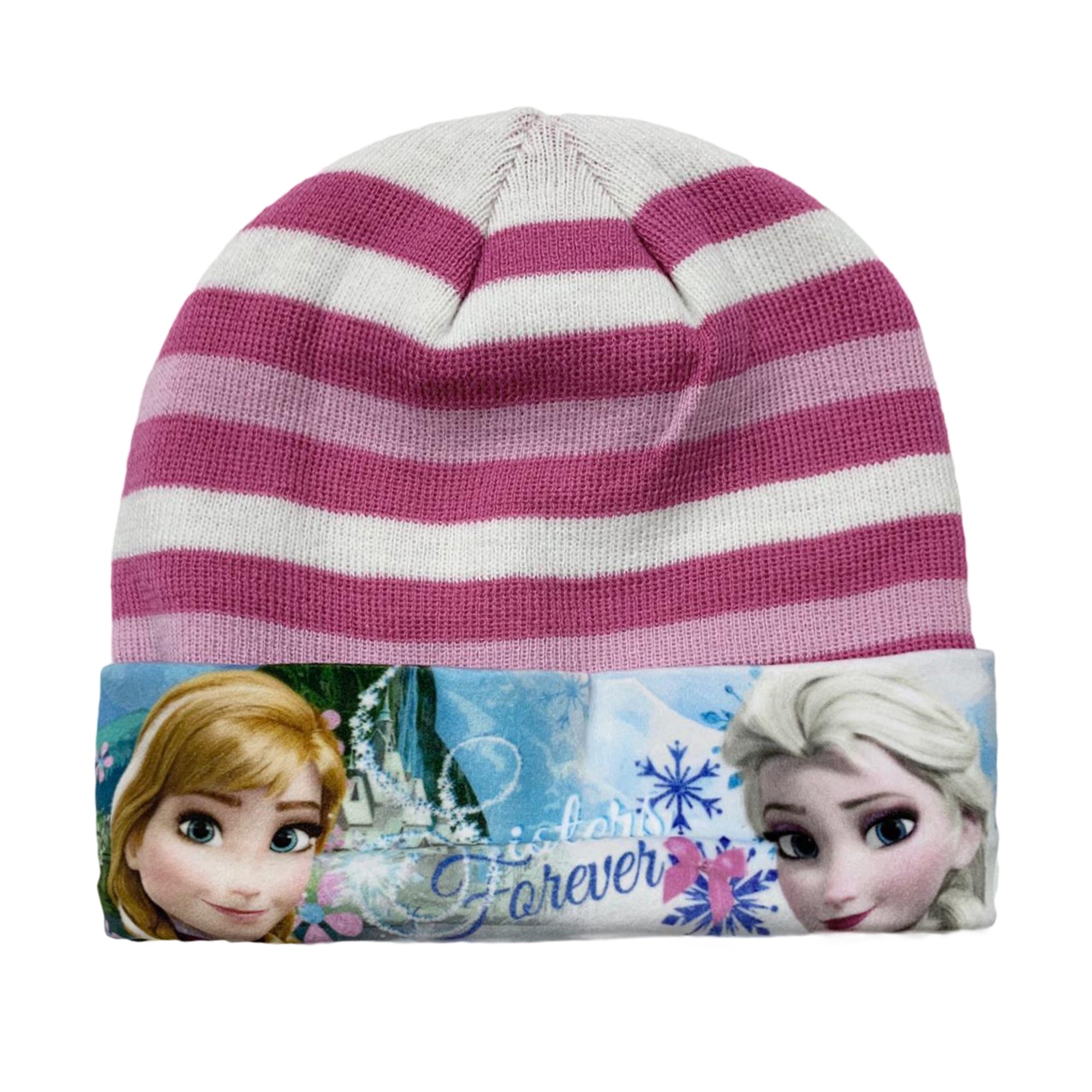 Cappello invernale Disney Frozen Olaf Anna e Elsa cappellino bambina 3400