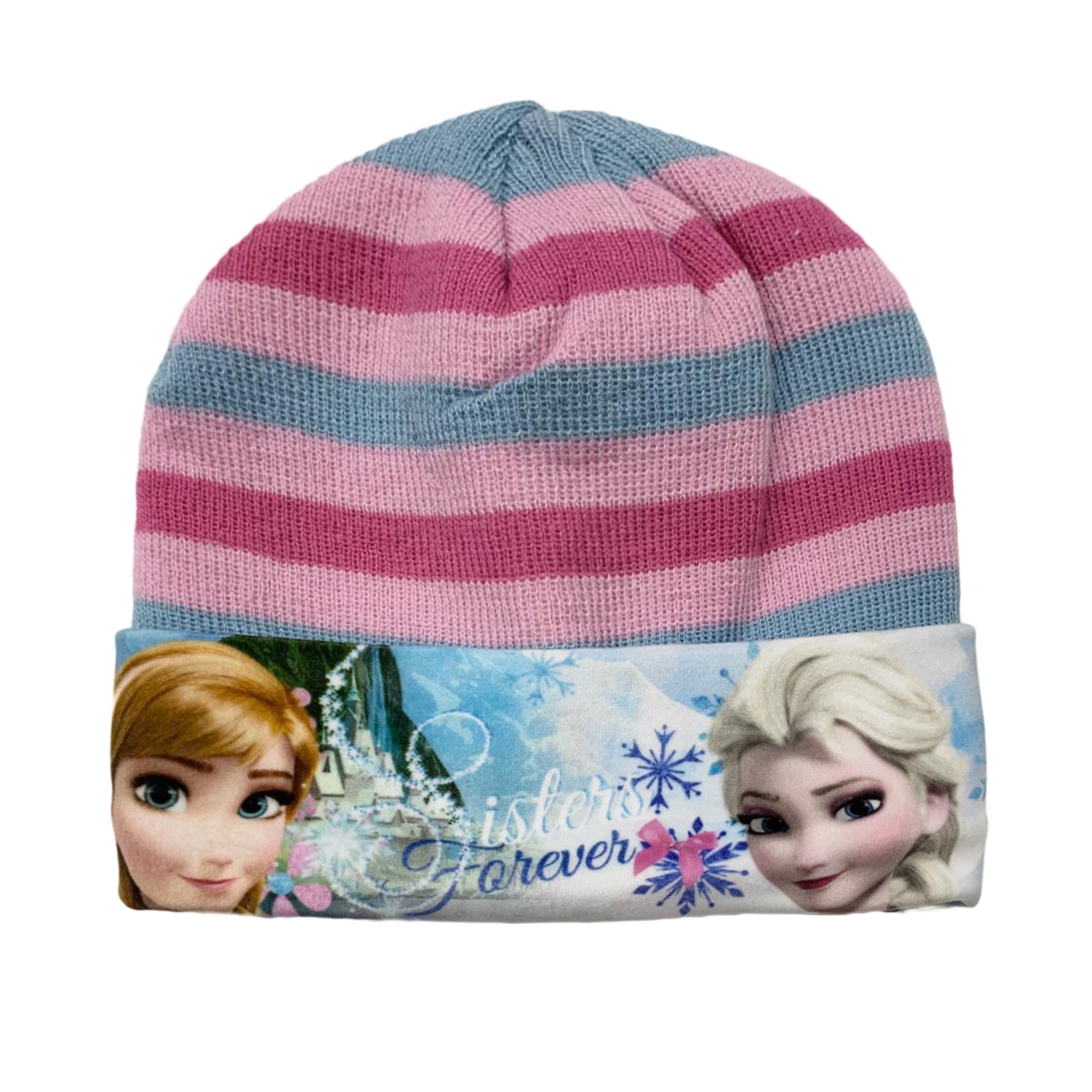 Cappello invernale Disney Frozen Olaf Anna e Elsa cappellino bambina 3400