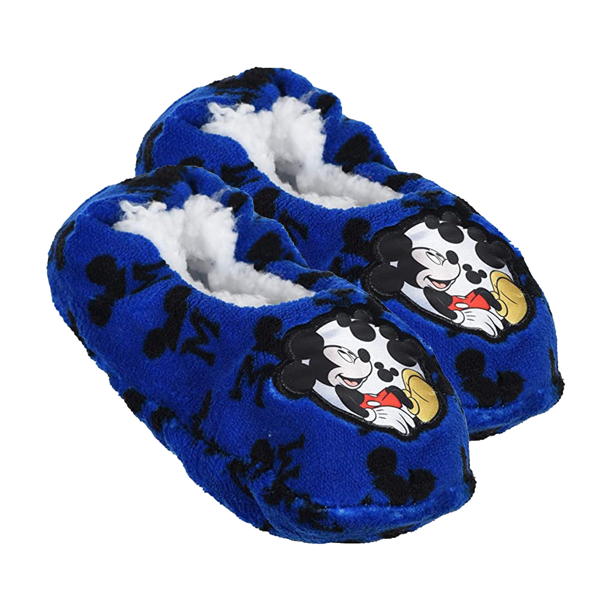Pantofole invernali chiuse Disney Mickey Mouse ciabatte peluche bambino 3413
