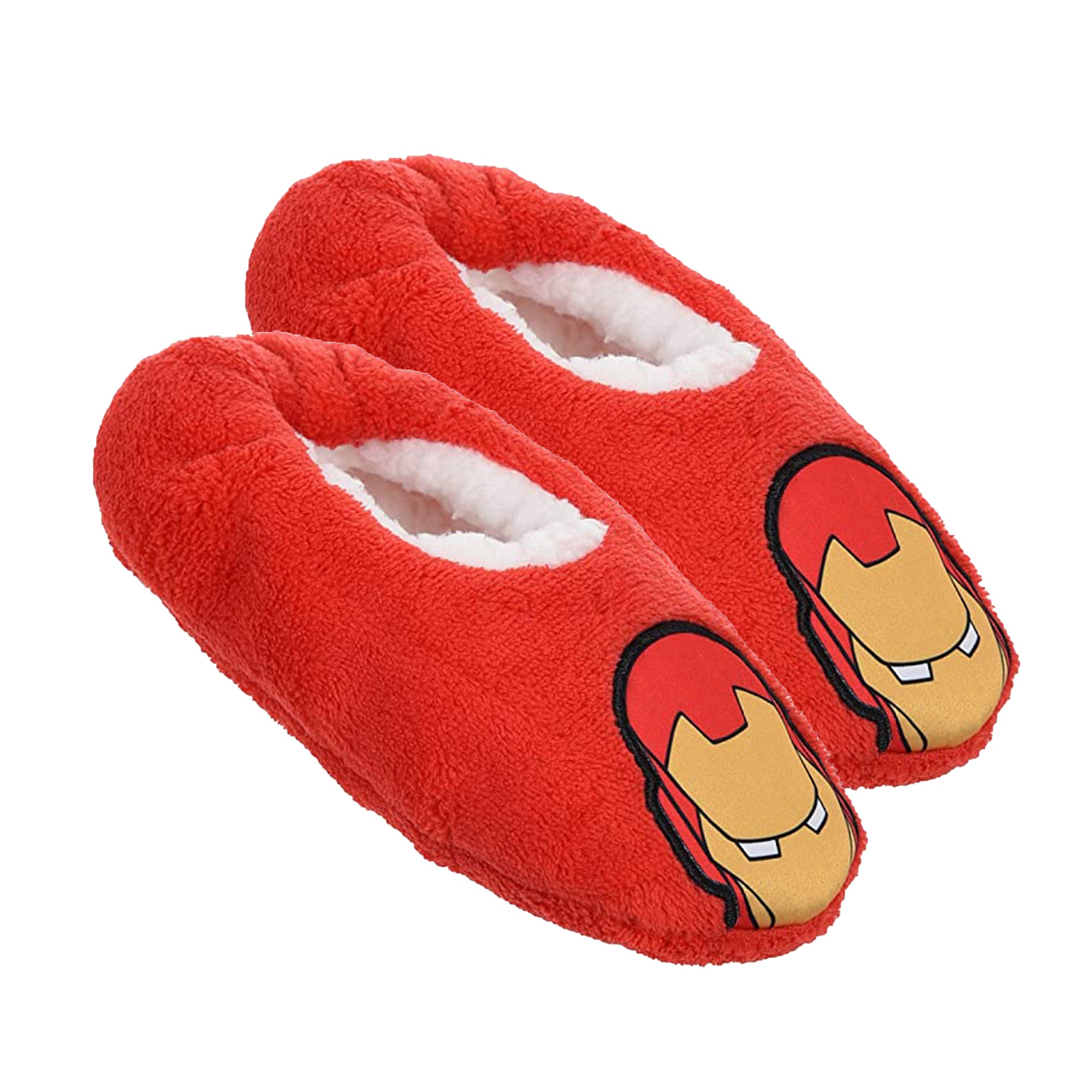 MARPEN SLIPPERS Pantofole Invernali Sevilla FC – Bambini, Rosse E Bianche Con Motto, Taglia 23, Lavabili