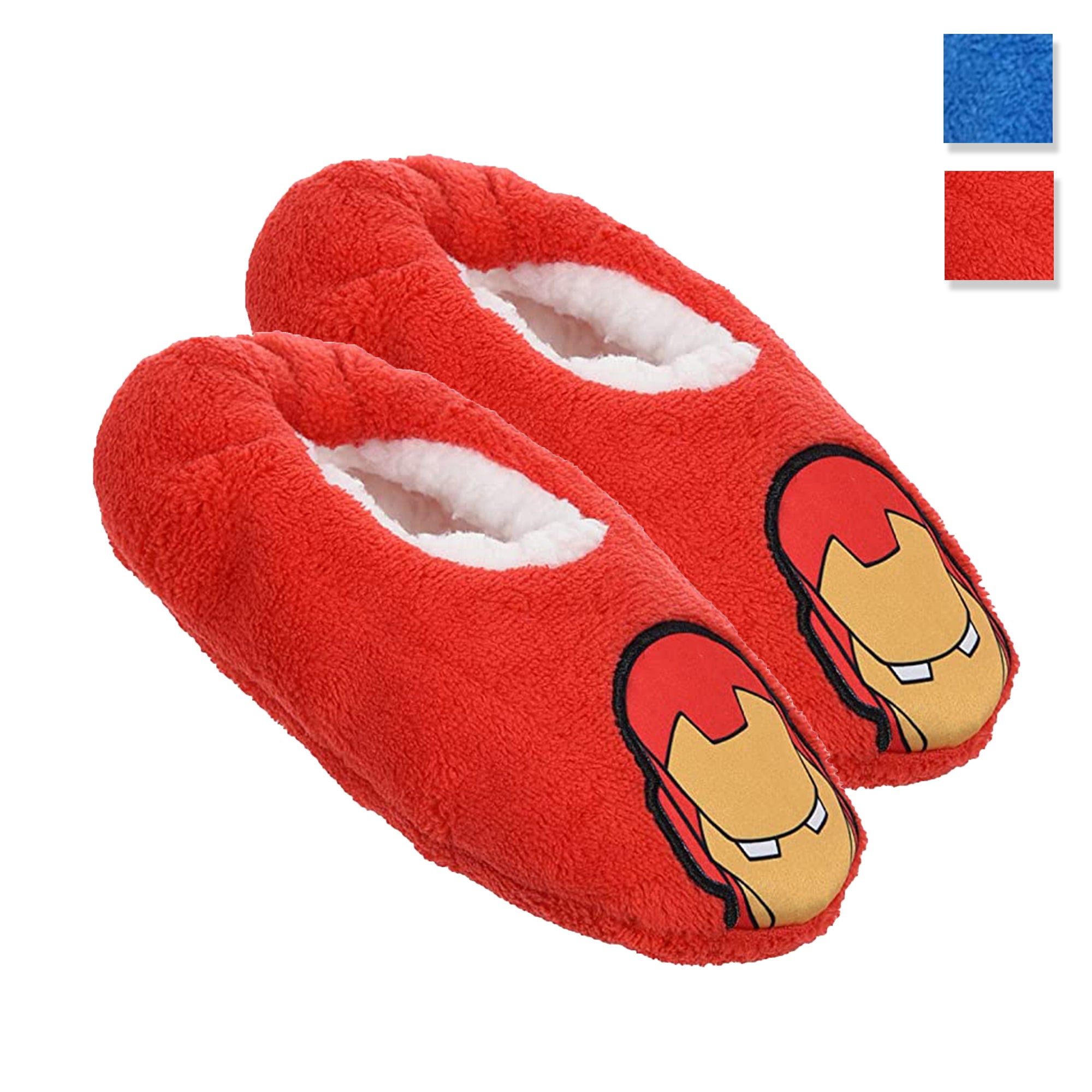 Pantofole invernali chiuse Marvel Avengers ciabatte peluche bambino 3415