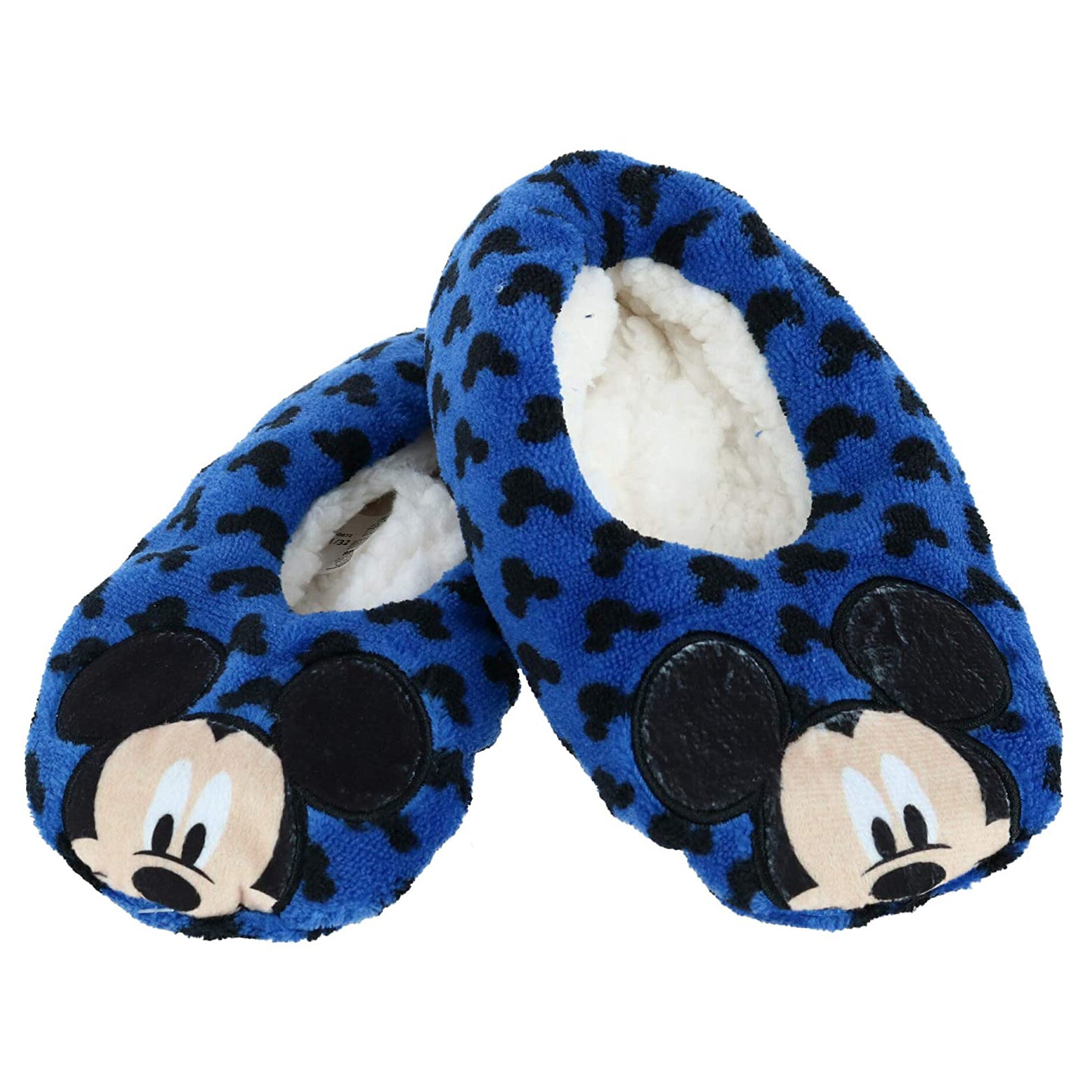 Pantofole invernali chiuse Disney Mickey Mouse ciabatte peluche bambino 3416