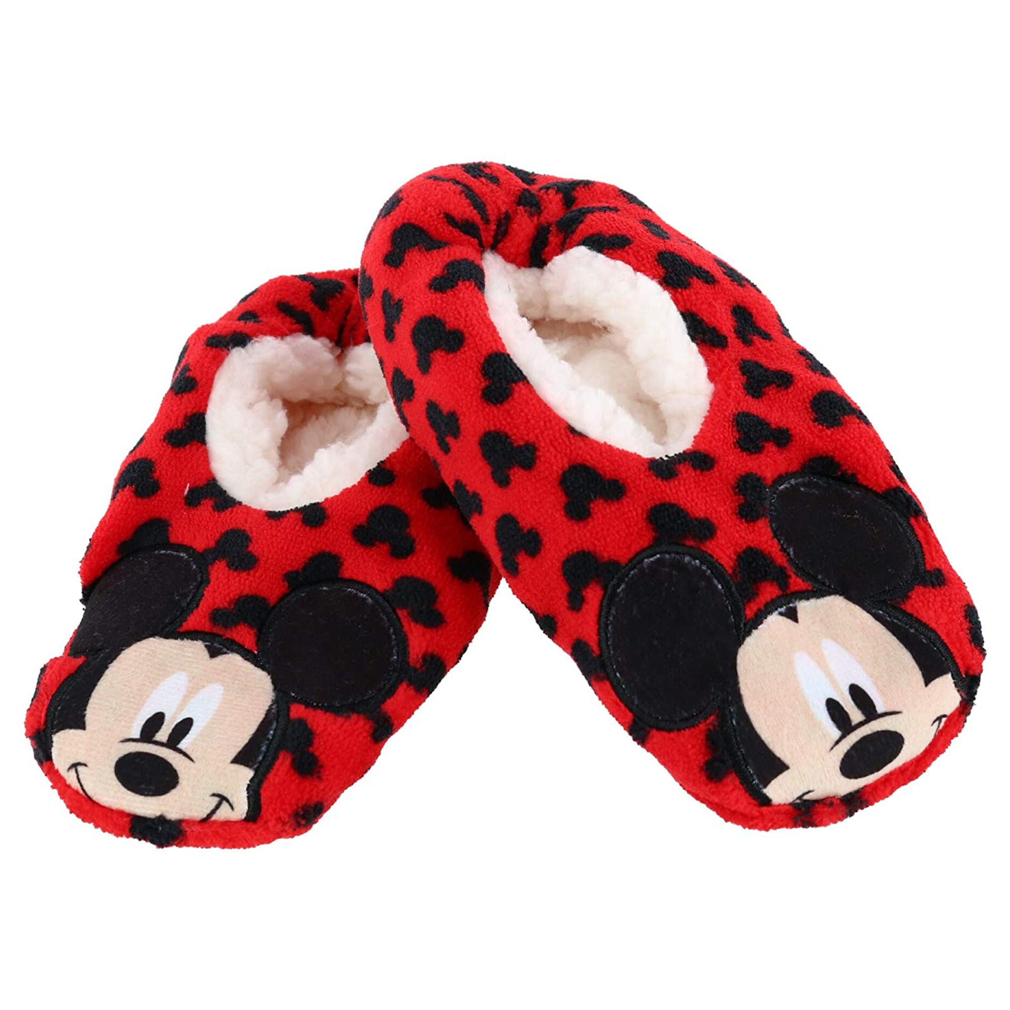 Pantofole invernali chiuse Disney Mickey Mouse ciabatte peluche bambino 3416