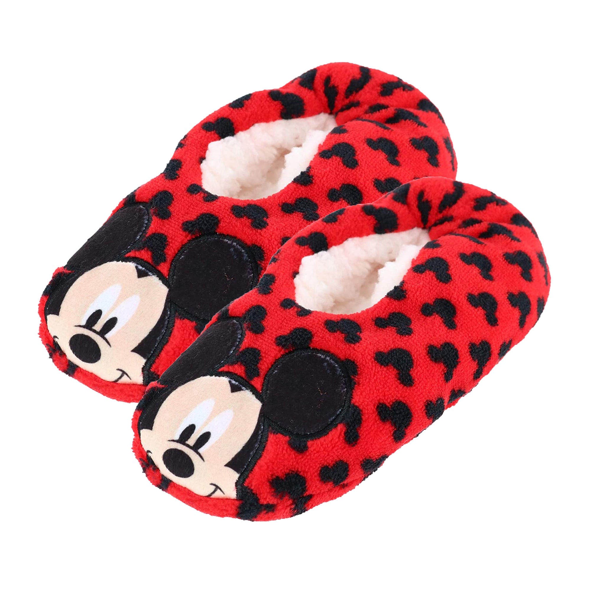 Pantofole invernali chiuse Disney Mickey Mouse ciabatte peluche bambino 3416