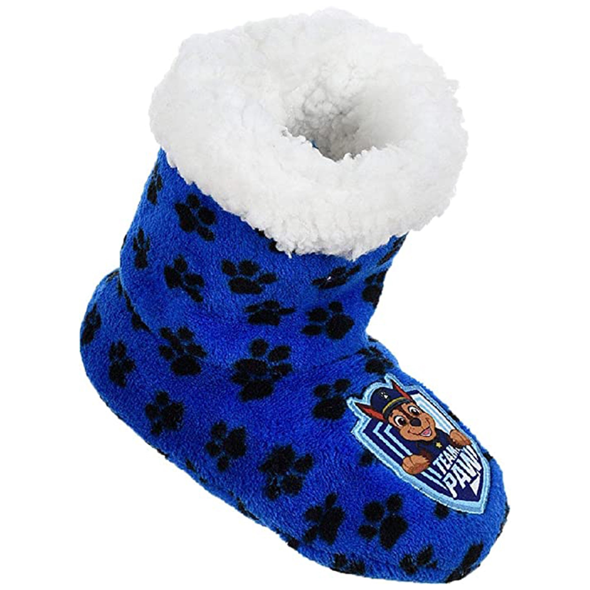 Pantofole invernali chiuse Paw Patrol ciabatte peluche antiscivolo bambino 3427