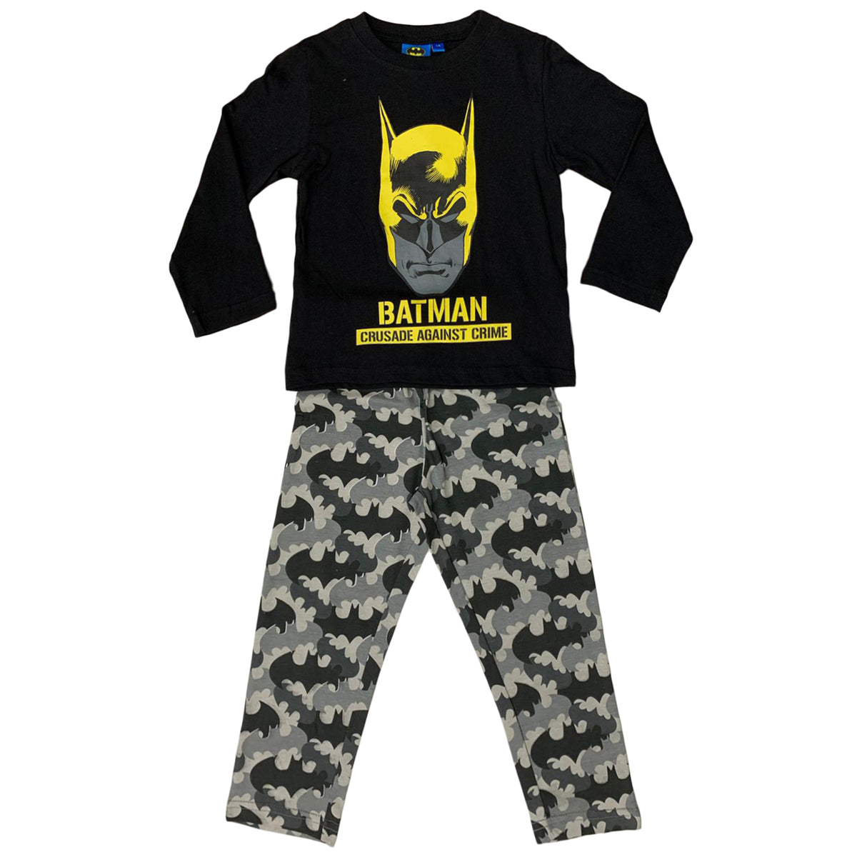 Batman - Pigiama da bambino a maniche lunghe NS6948 (128 Batman - Pigiama da bambino a maniche lunghe NS6948 (128