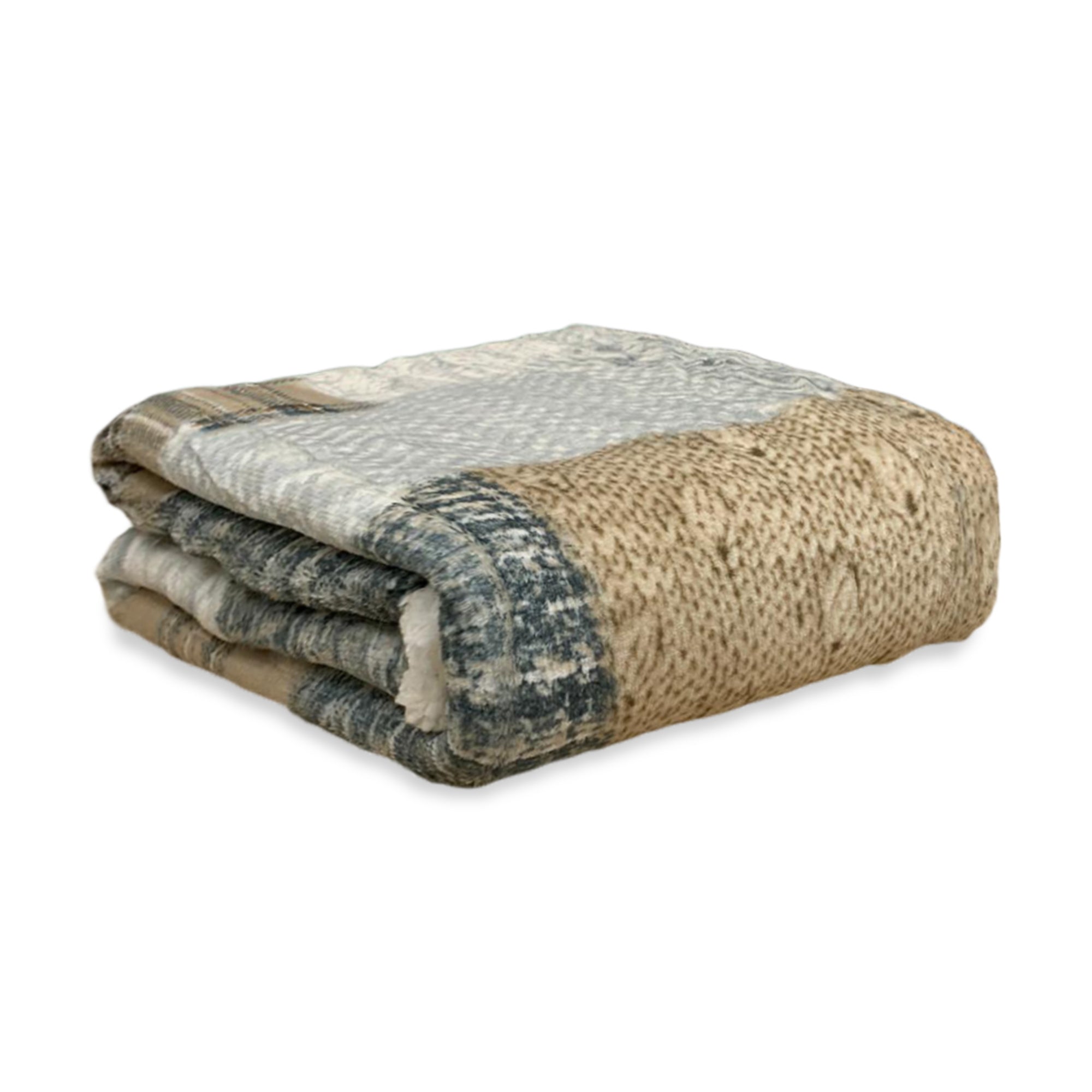 Plaid coperta con ricciolino microfibra multifunzionale singolo 130x160 cm 3518