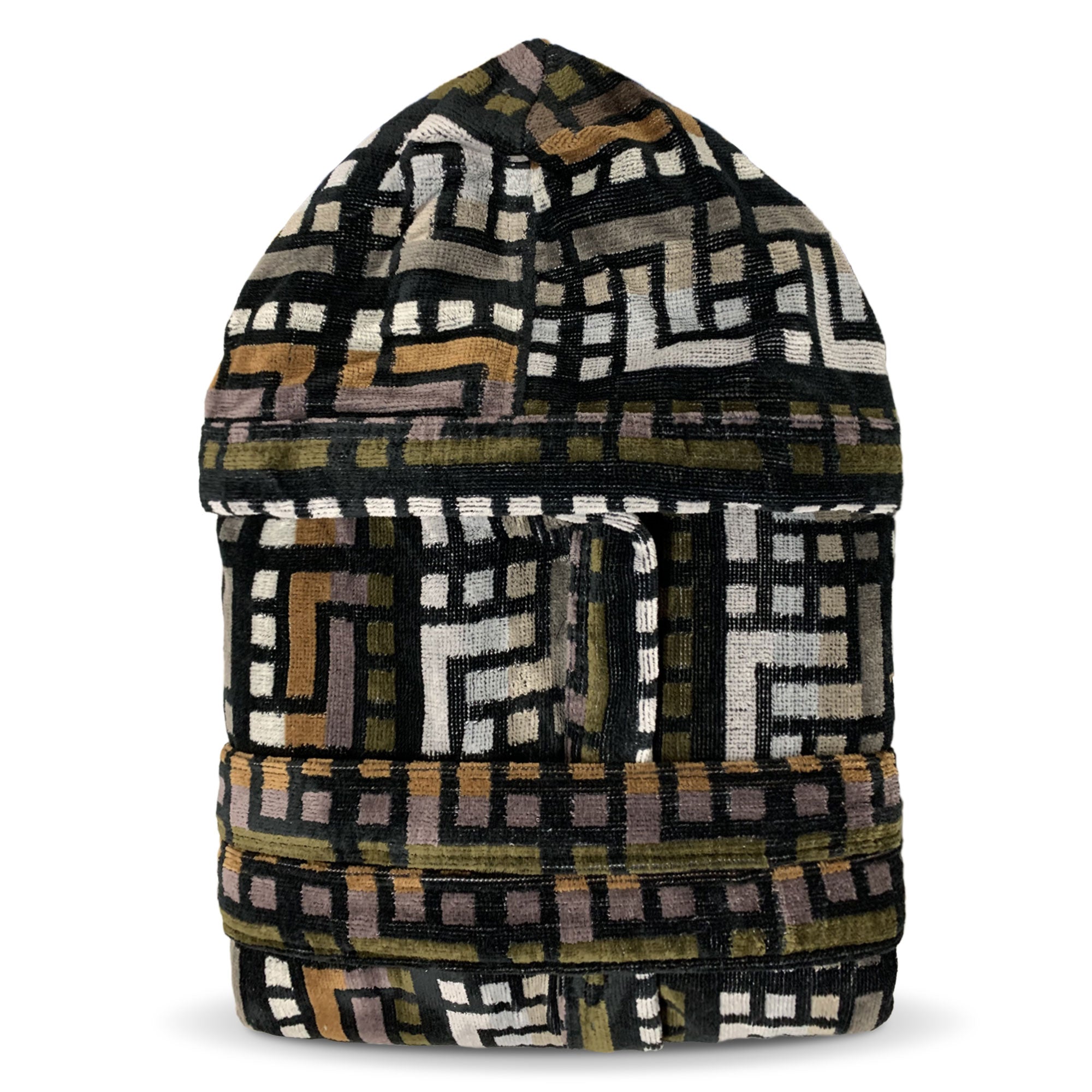 Accappatoio uomo in spugna cinigliata Sommaruga con cappuccio 3590