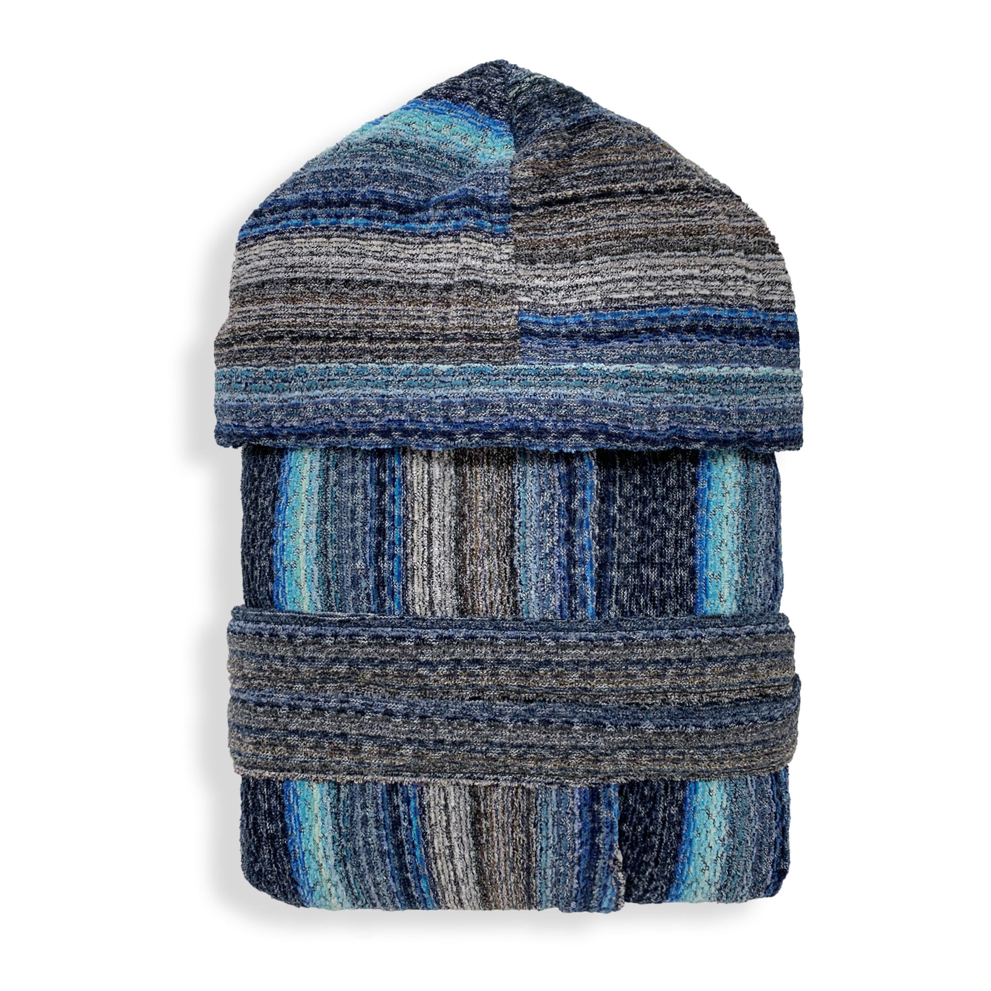 Accappatoio uomo in spugna cinigliata Sommaruga con cappuccio 3590